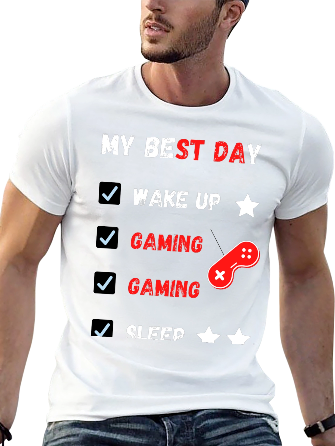 My Best Day Gaming T-Shirt