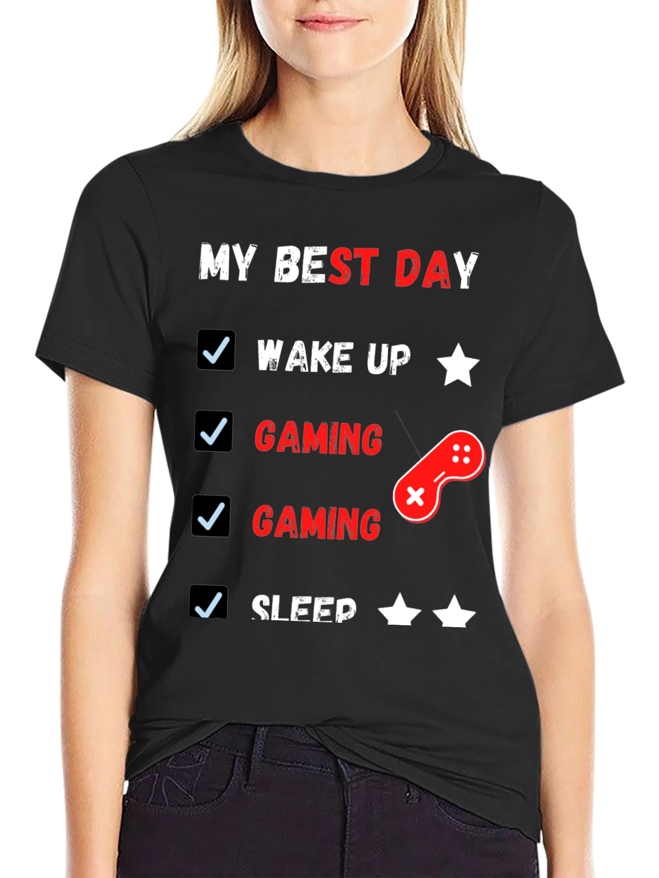 My Best Day Gaming T-Shirt