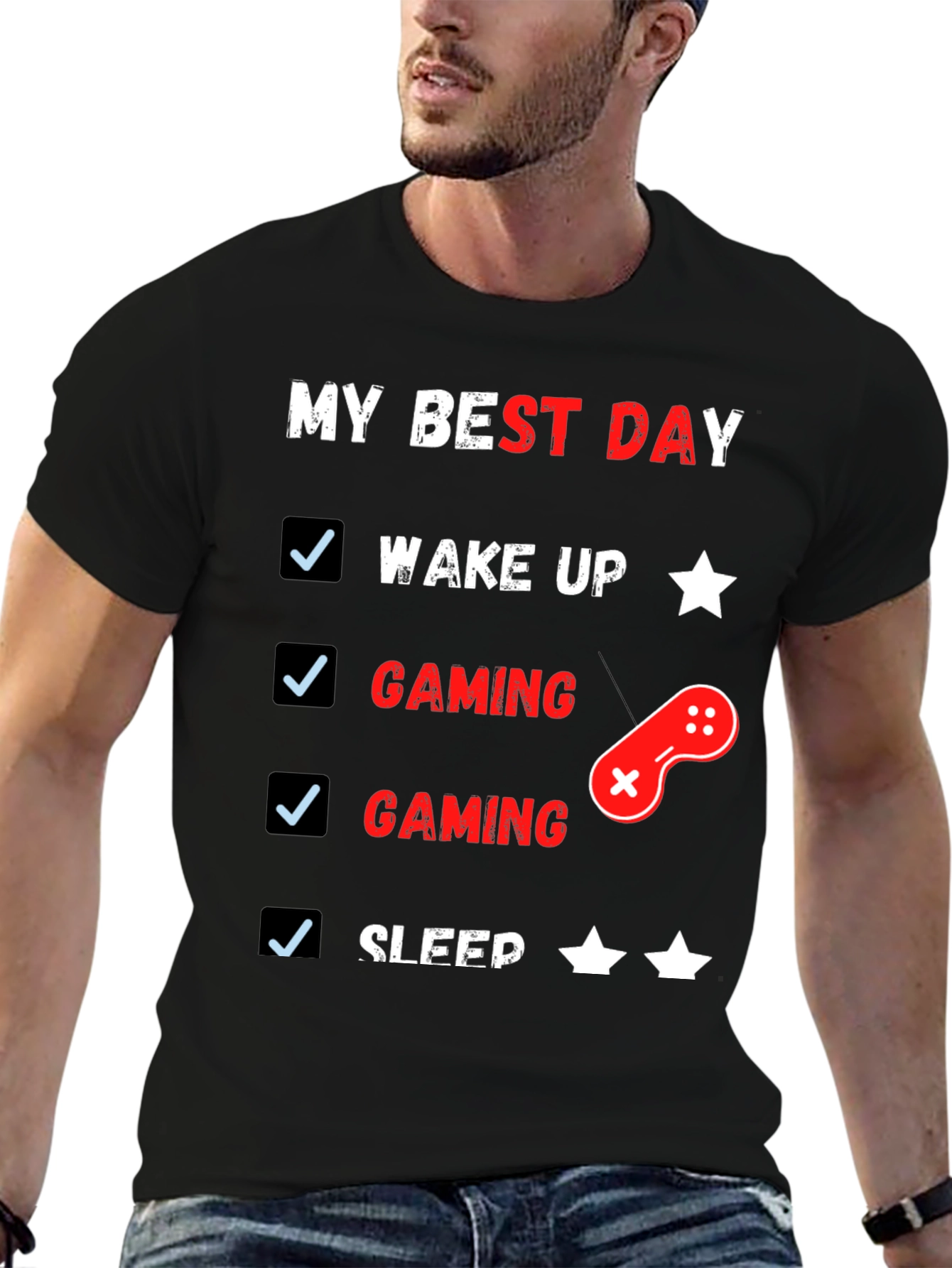 My Best Day Gaming T-Shirt