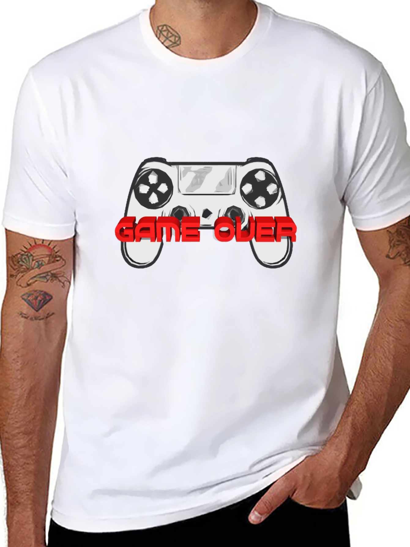 Game Over Controller T-Shirt - Gamer Style