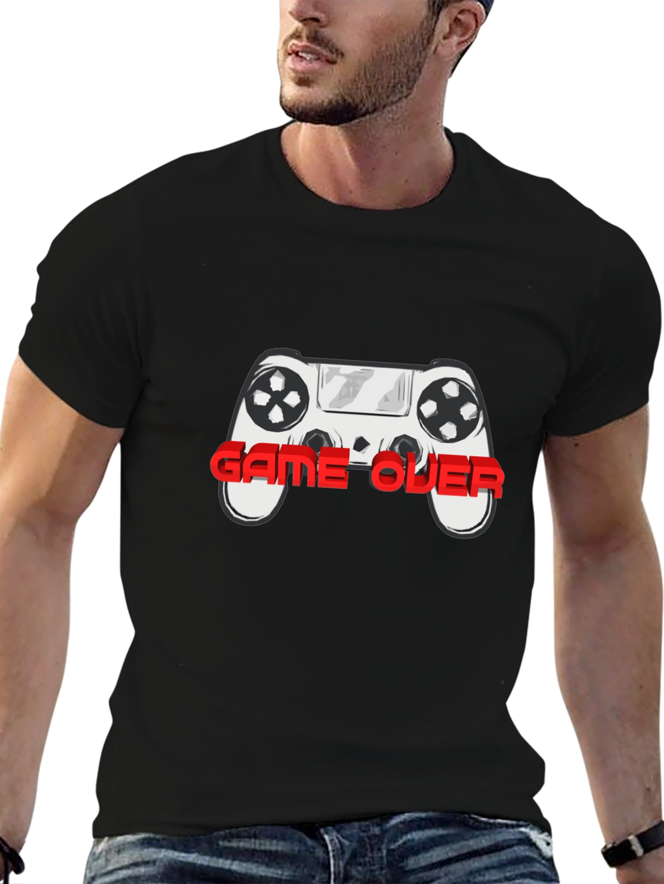 Game Over Controller T-Shirt - Gamer Style