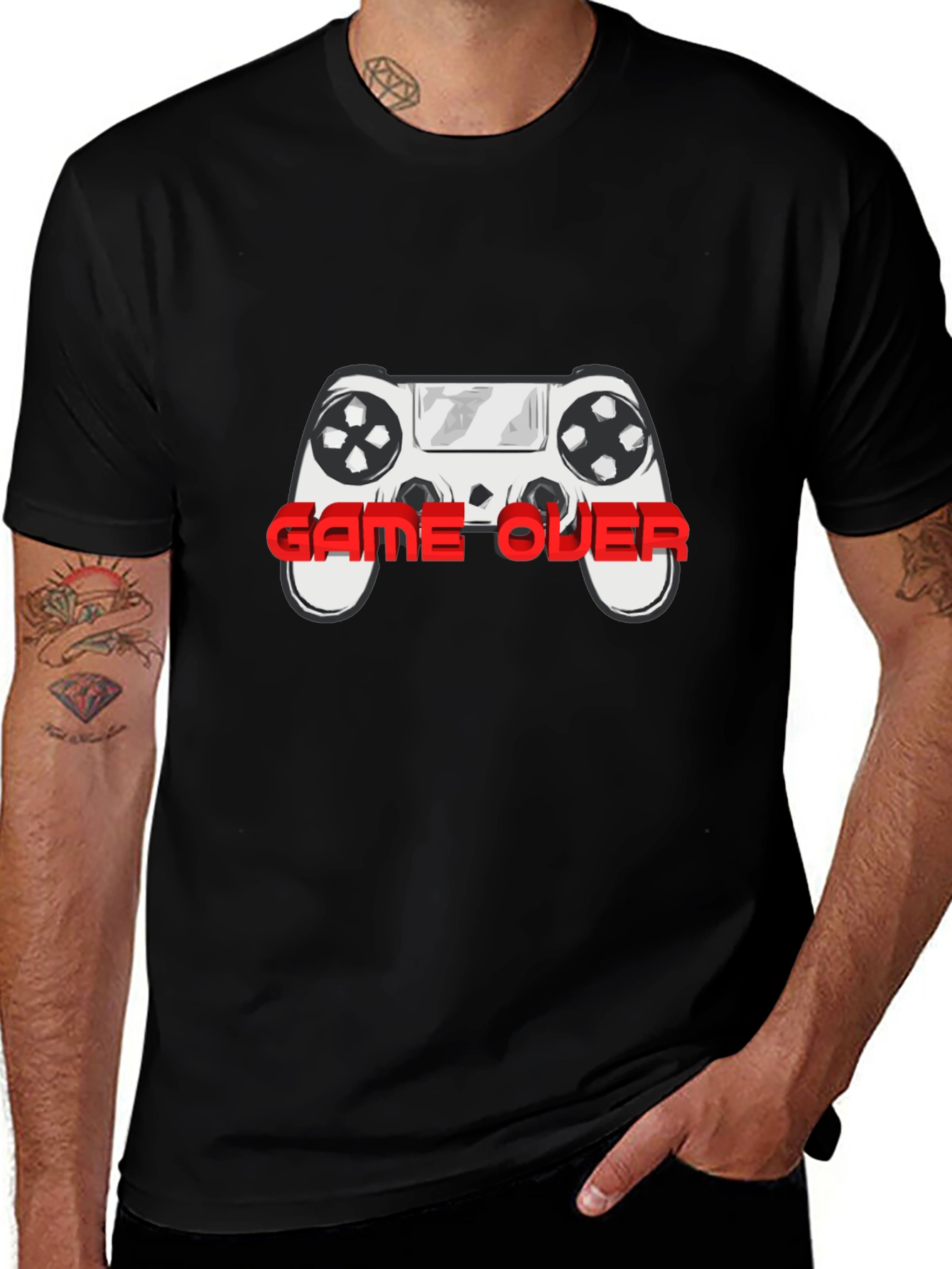Game Over Controller T-Shirt - Gamer Style