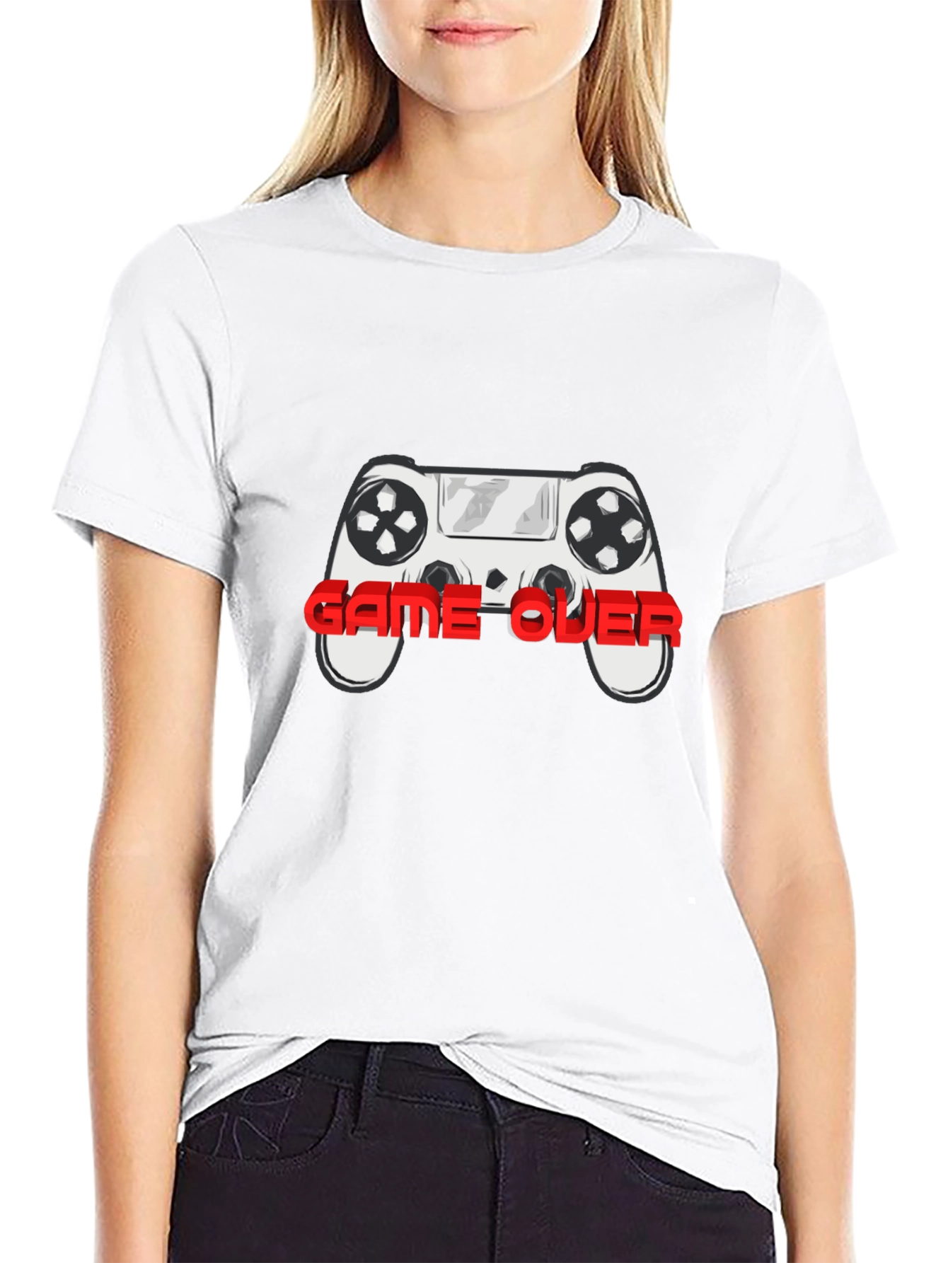 Game Over Controller T-Shirt - Gamer Style