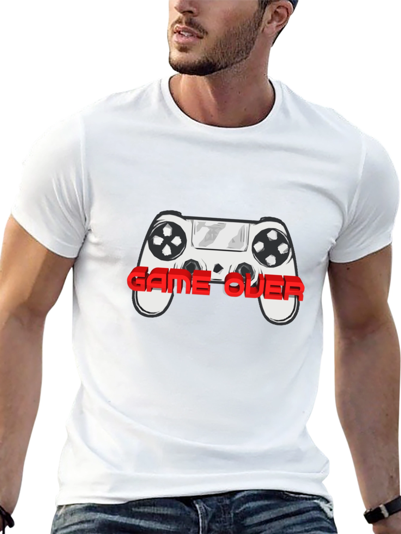 Game Over Controller T-Shirt - Gamer Style