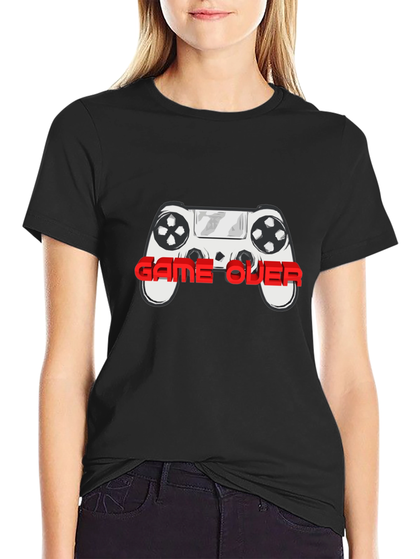 Game Over Controller T-Shirt - Gamer Style