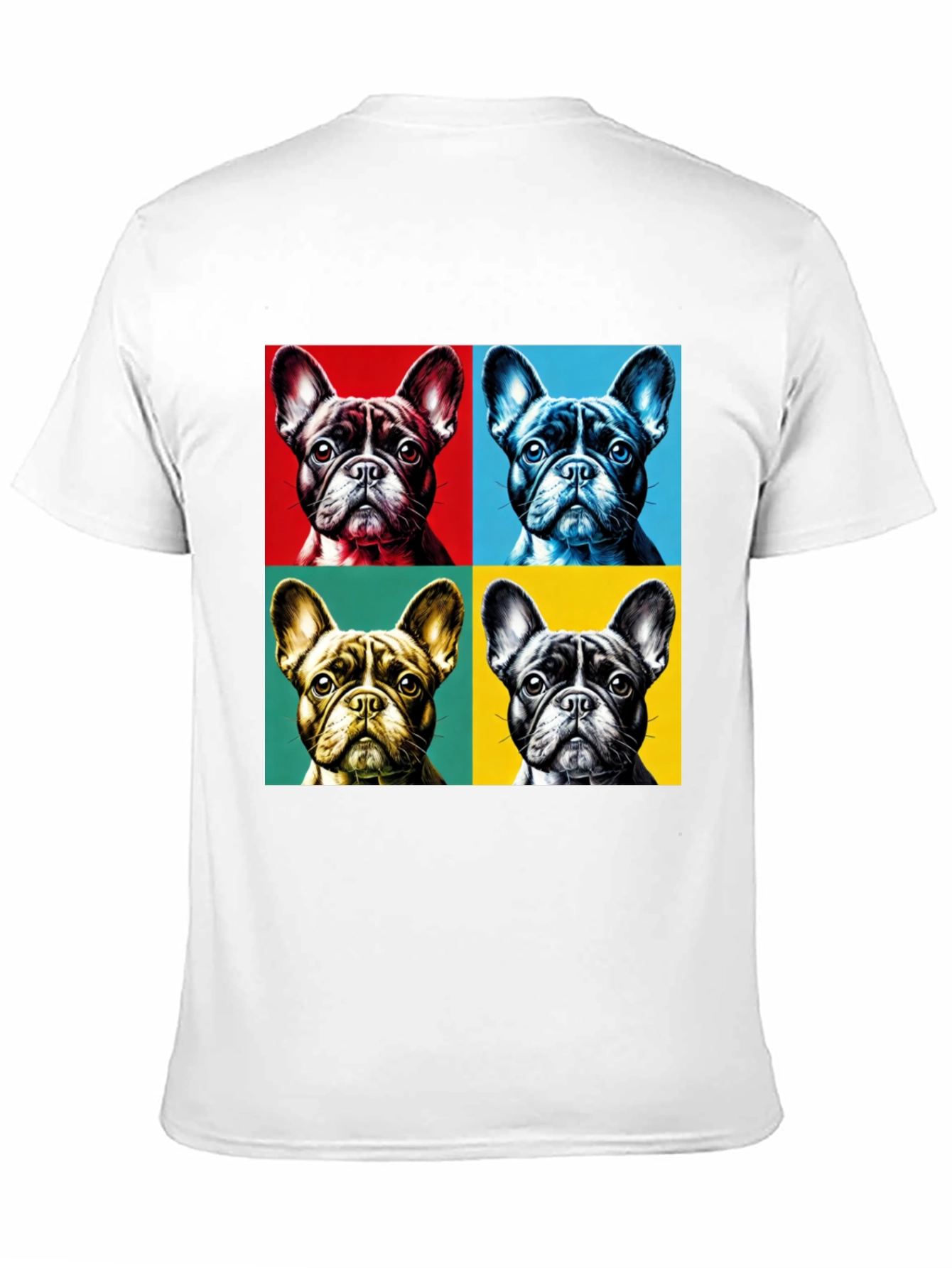 Pop Art French Bulldog Graphic Tee