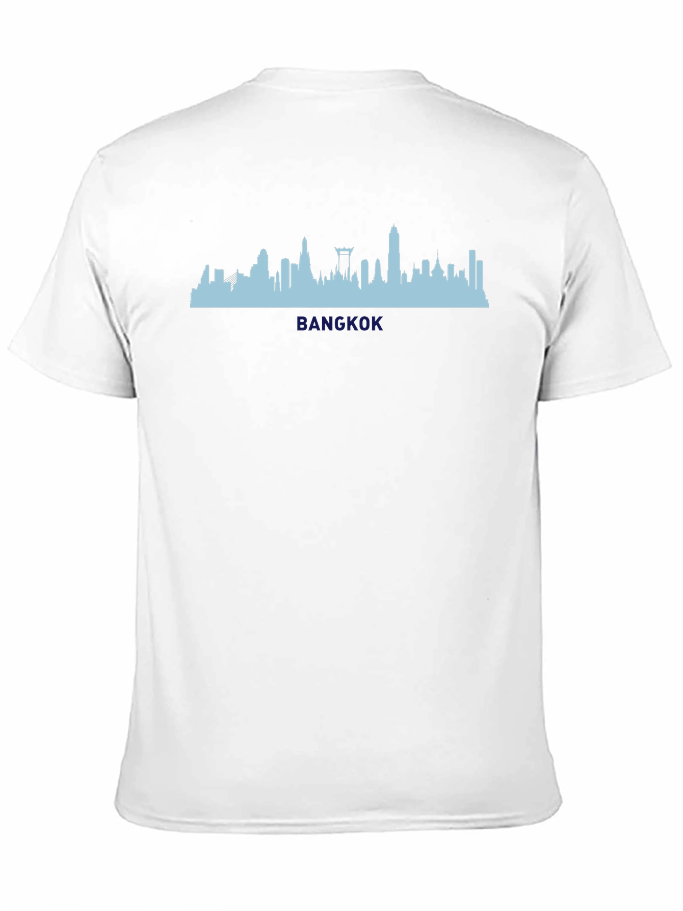 Bangkok Skyline Graphic Tee - Stylish Cityscape Shirt