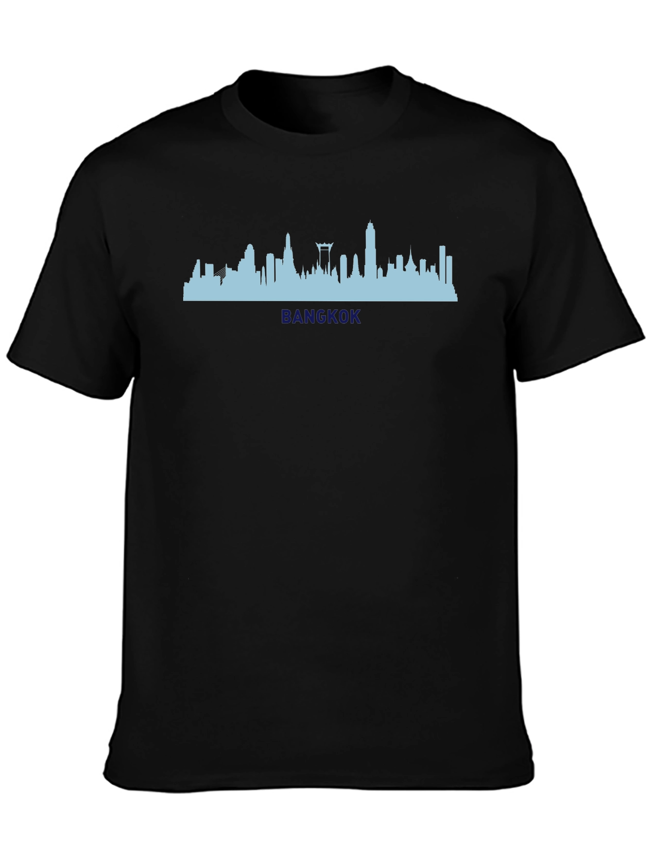 Bangkok Skyline Graphic Tee - Stylish Cityscape Shirt