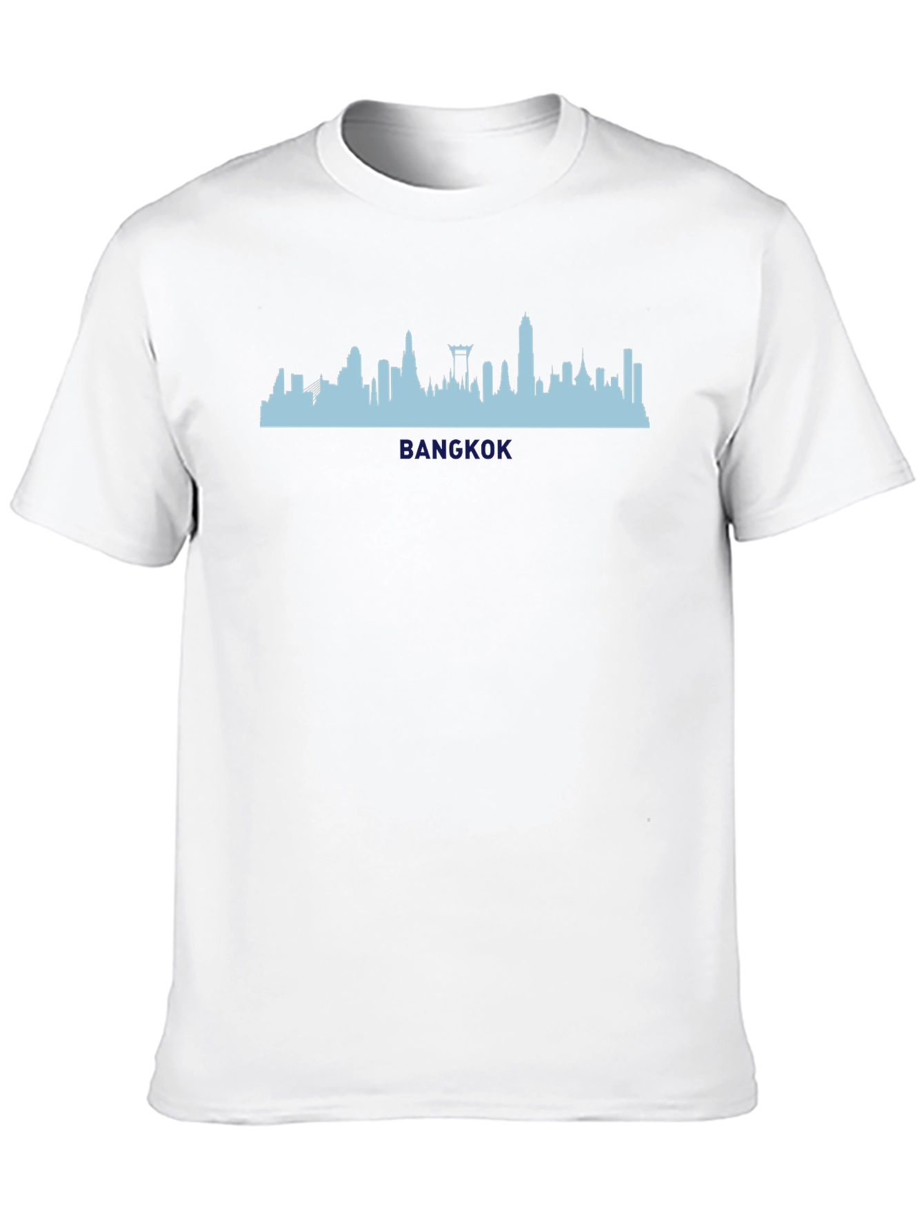 Bangkok Skyline Graphic Tee - Stylish Cityscape Shirt