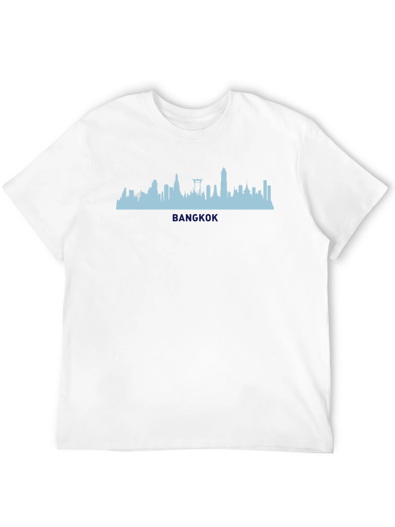 Bangkok Skyline Graphic Tee - Stylish Cityscape Shirt