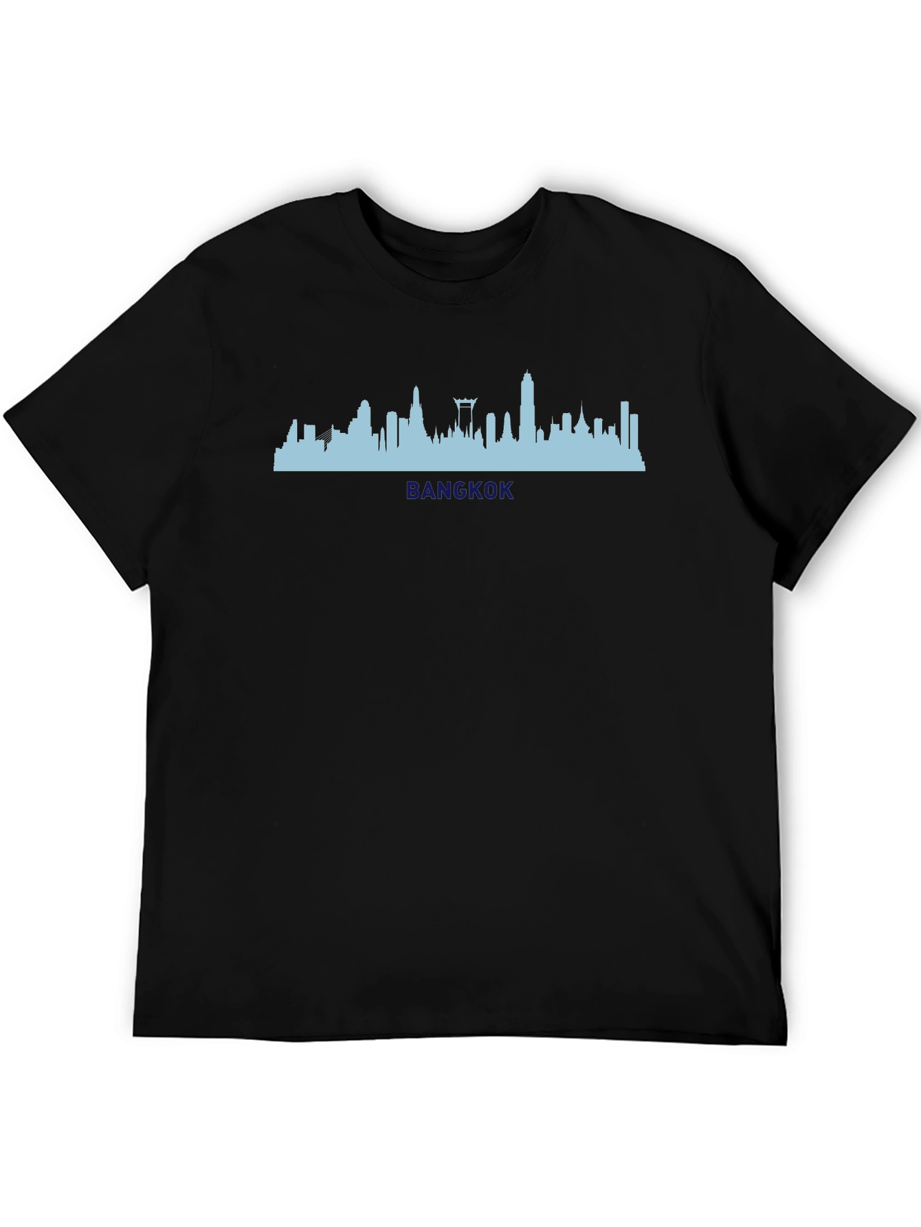 Bangkok Skyline Graphic Tee - Stylish Cityscape Shirt