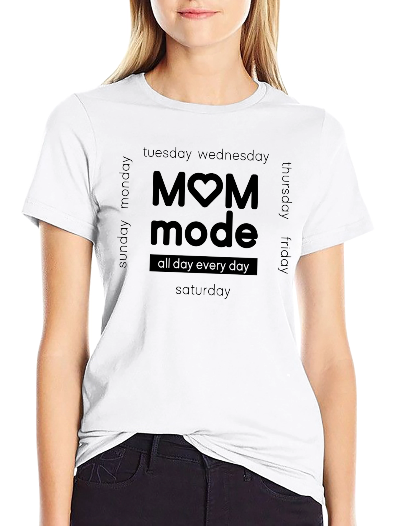 Mom Mode All Day Everyday T-Shirt
