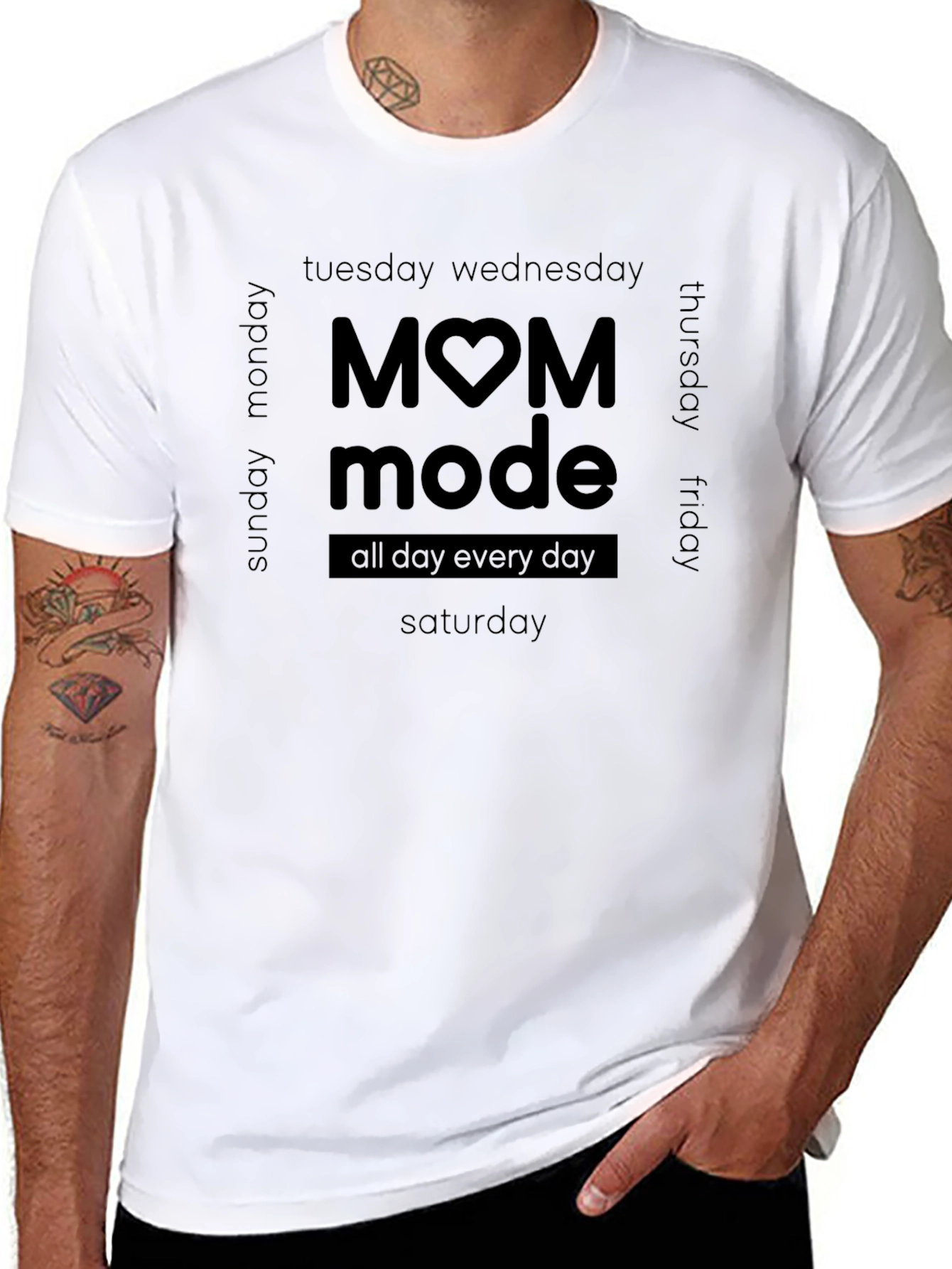 Mom Mode All Day Everyday T-Shirt