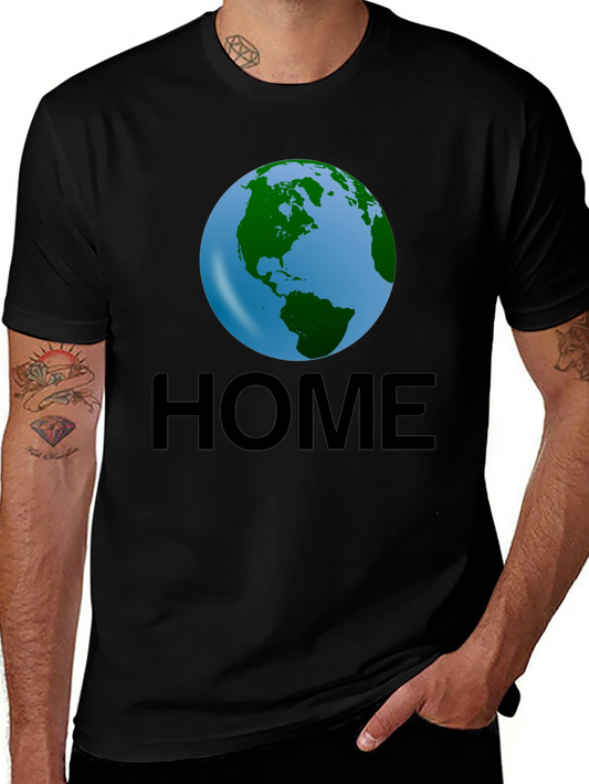 Earth Home T-Shirt - Show Your Love for the Planet