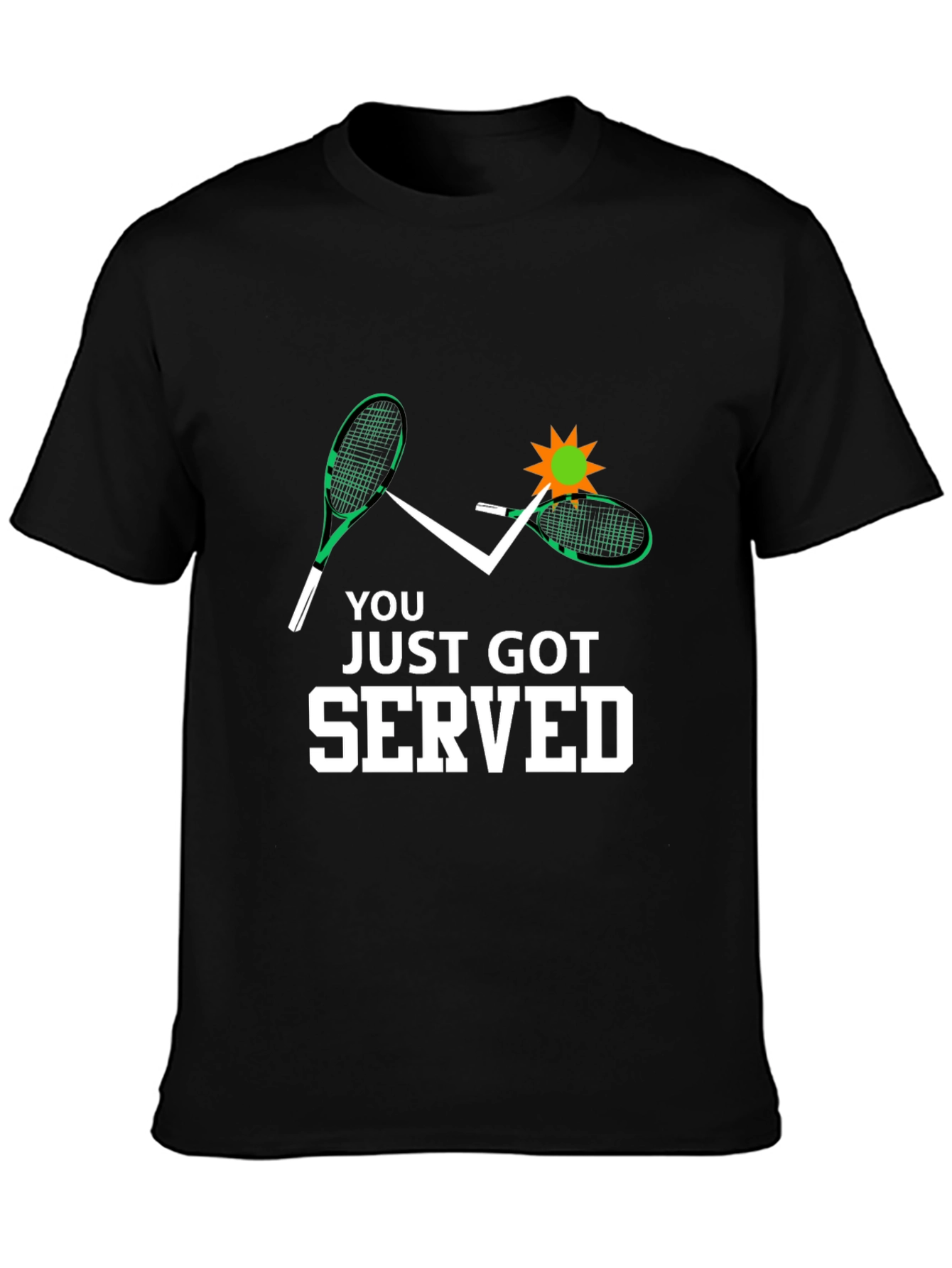 You Just Got Served Tennis Graphic Tee