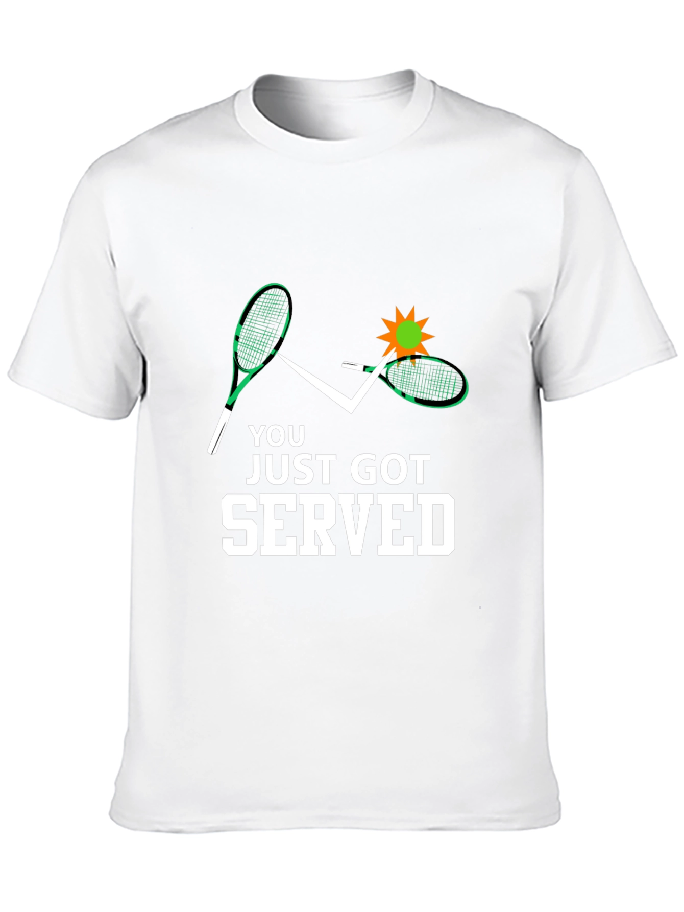 You Just Got Served Tennis Graphic Tee