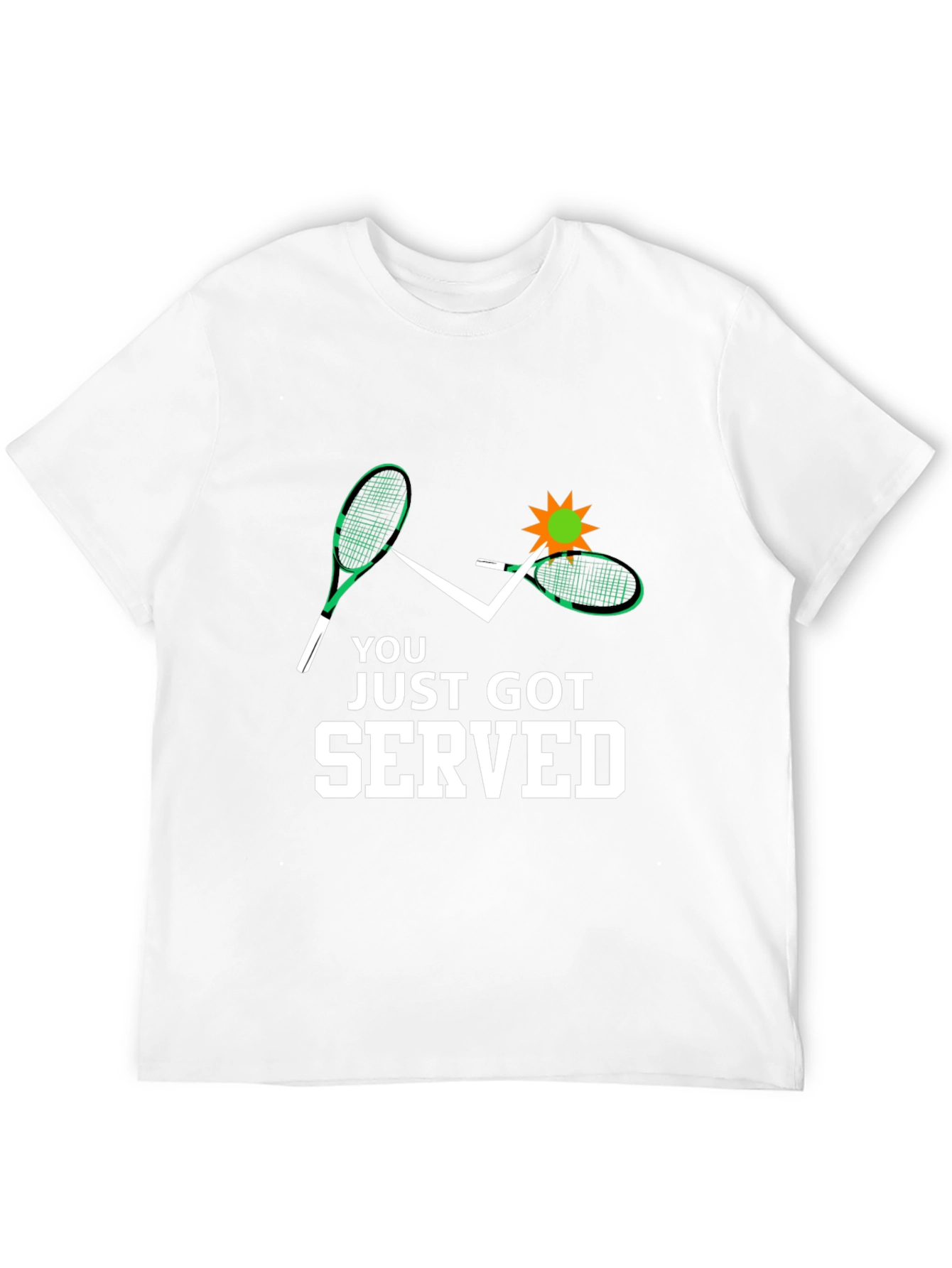 You Just Got Served Tennis Graphic Tee