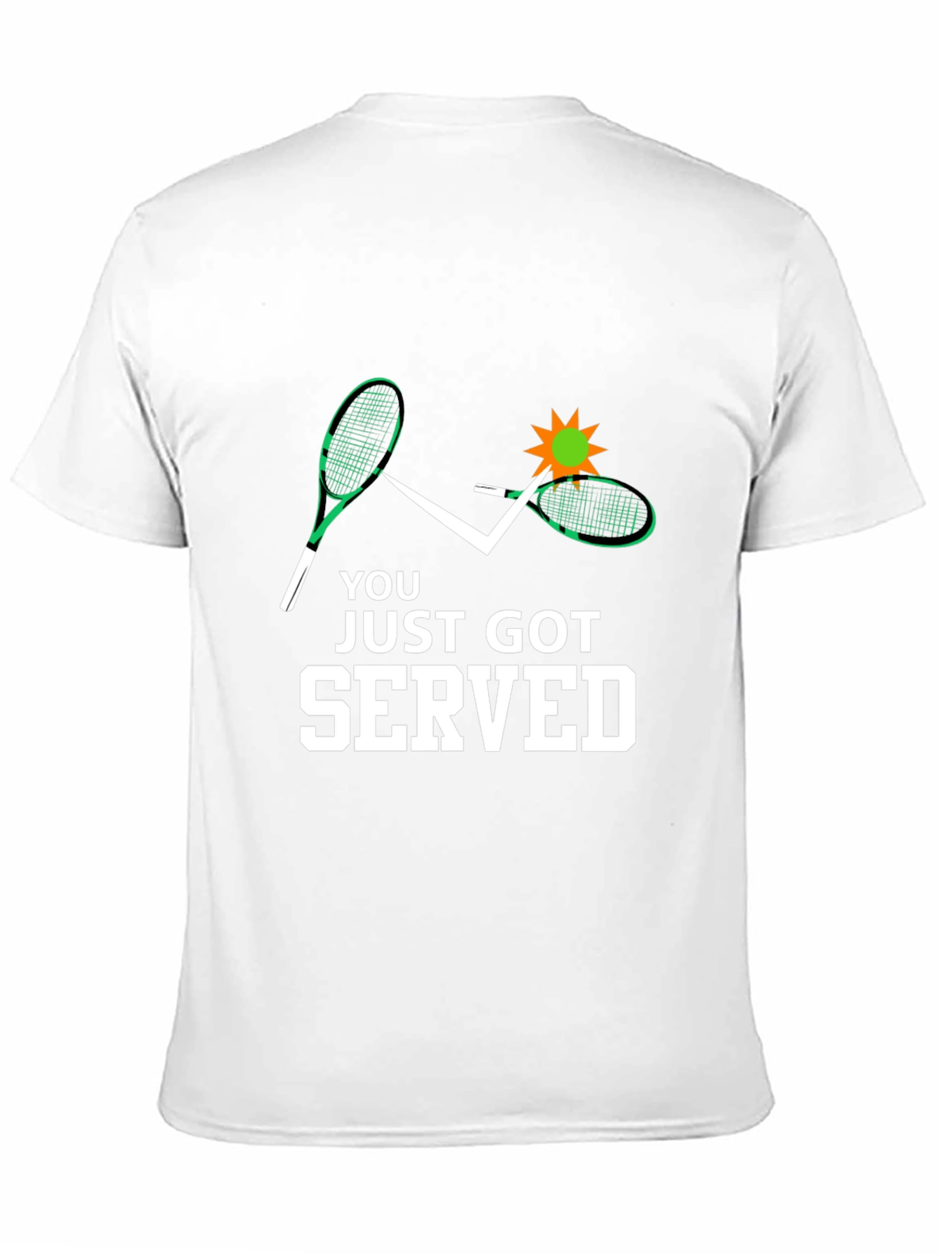 You Just Got Served Tennis Graphic Tee