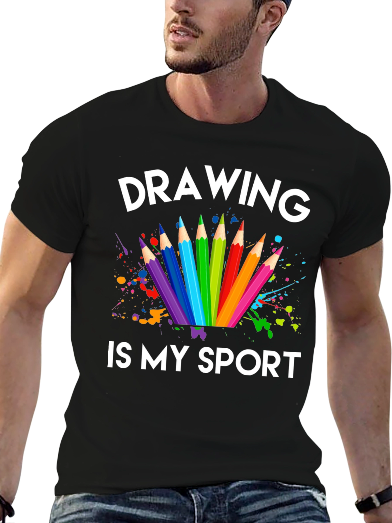 Drawing Is My Sport Graphic Tee