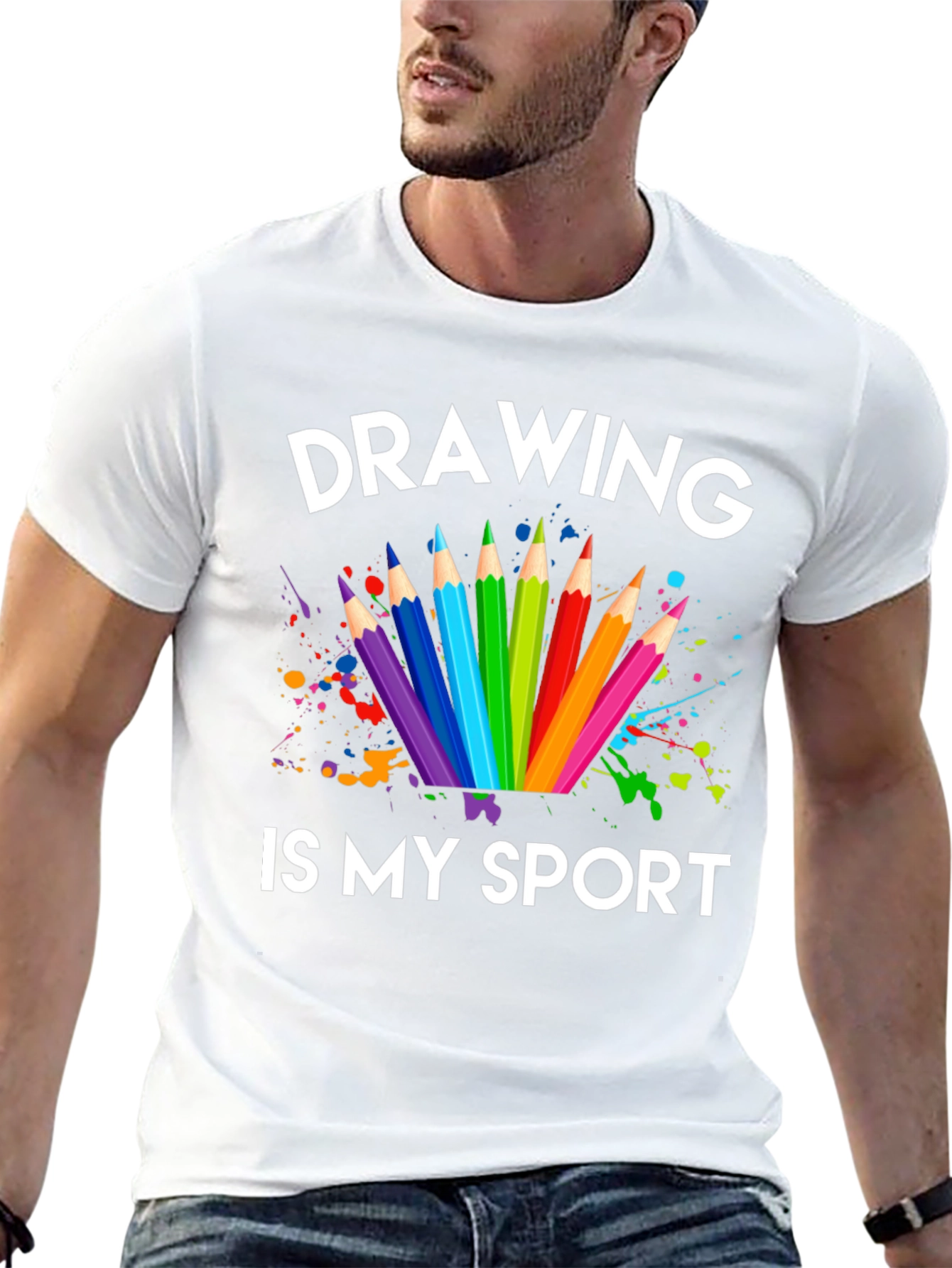 Drawing Is My Sport Graphic Tee