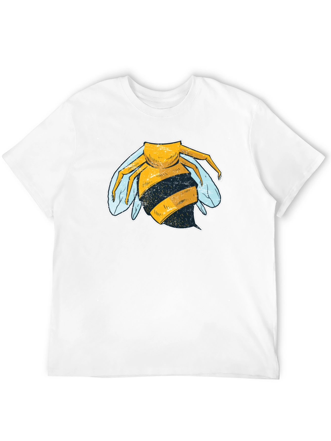 Cool Bee Graphic T-Shirt - Black Cotton Tee