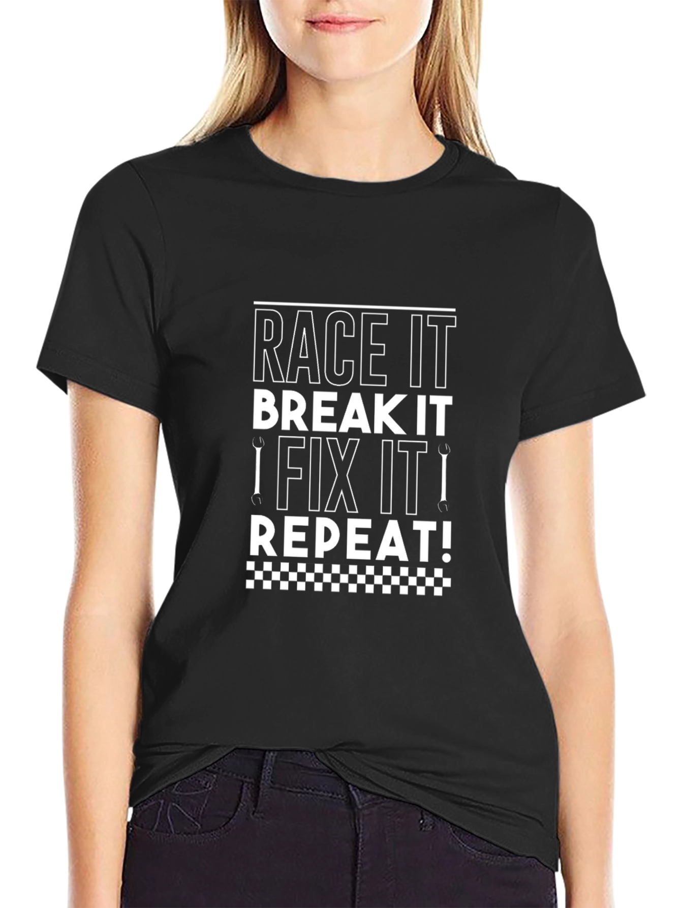 Race It Break It Fix It Repeat T-Shirt