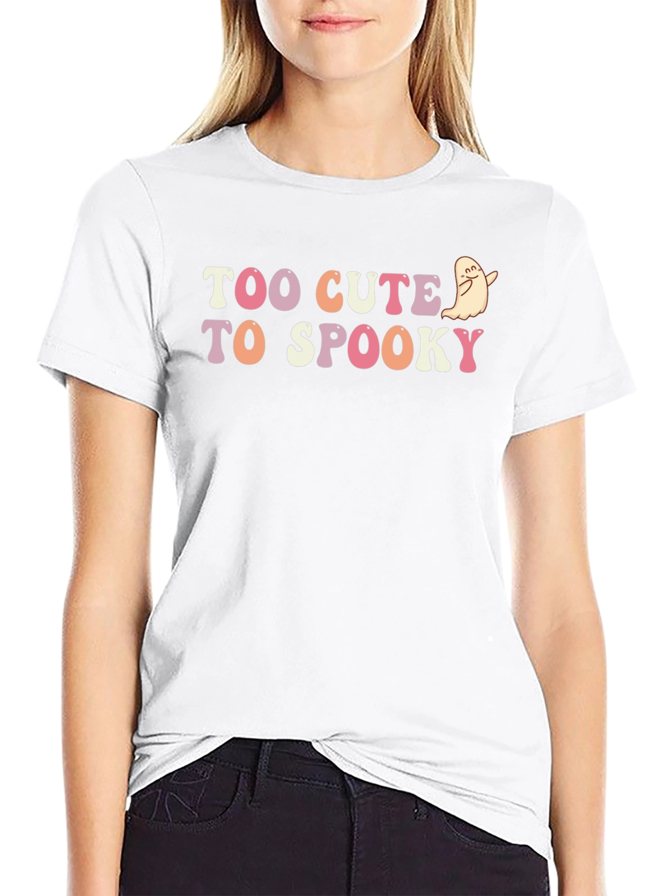 Too Cute to Spooky Halloween Graphic Tee