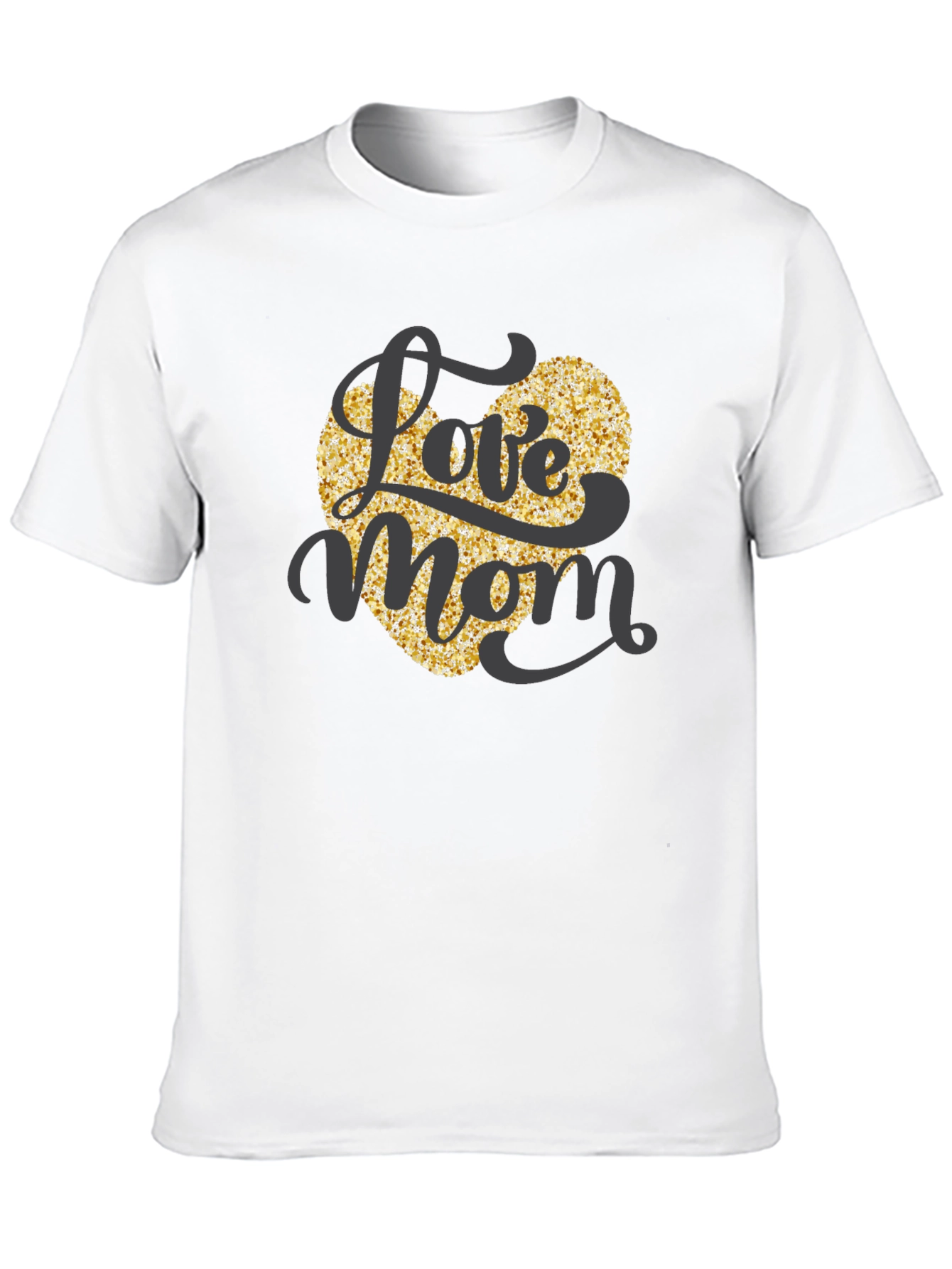 Love Mom Heart T-Shirt