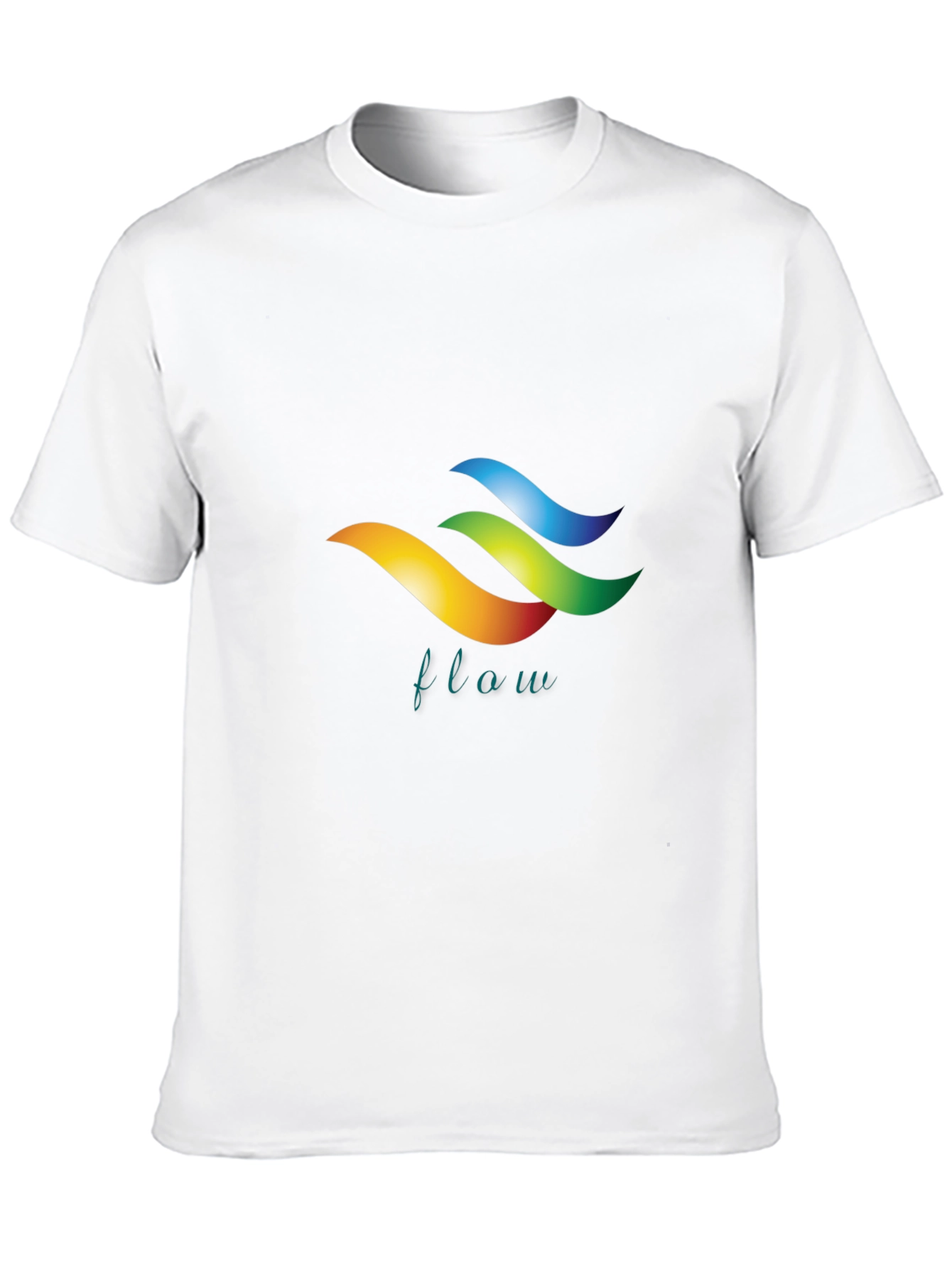 Flow Graphic Black T-Shirt - Stylish Design