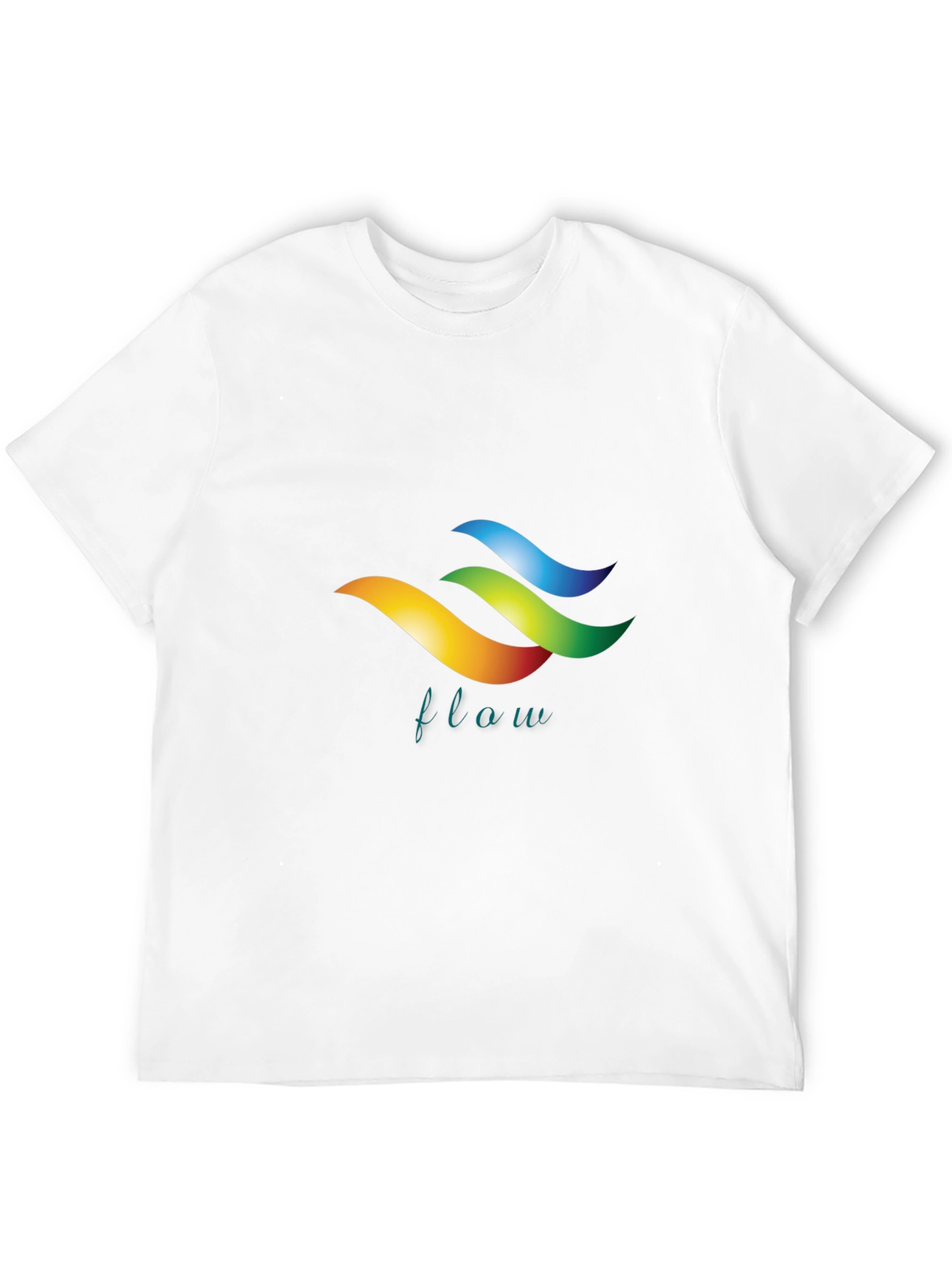 Flow Graphic Black T-Shirt - Stylish Design