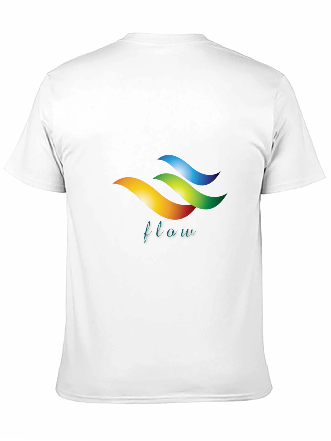 Flow Graphic Black T-Shirt - Stylish Design