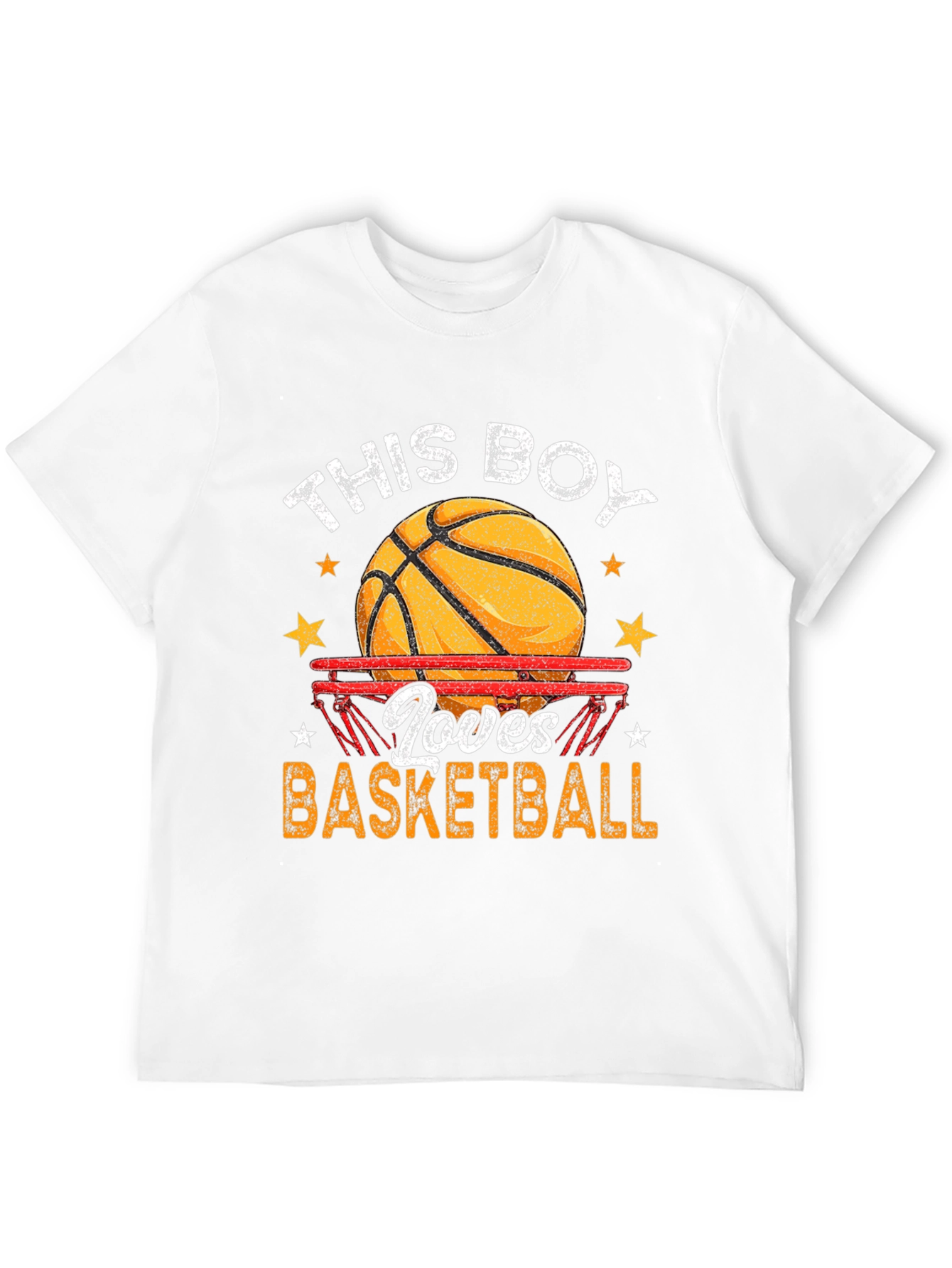 Basketball Lover Graphic T-Shirt - Black
