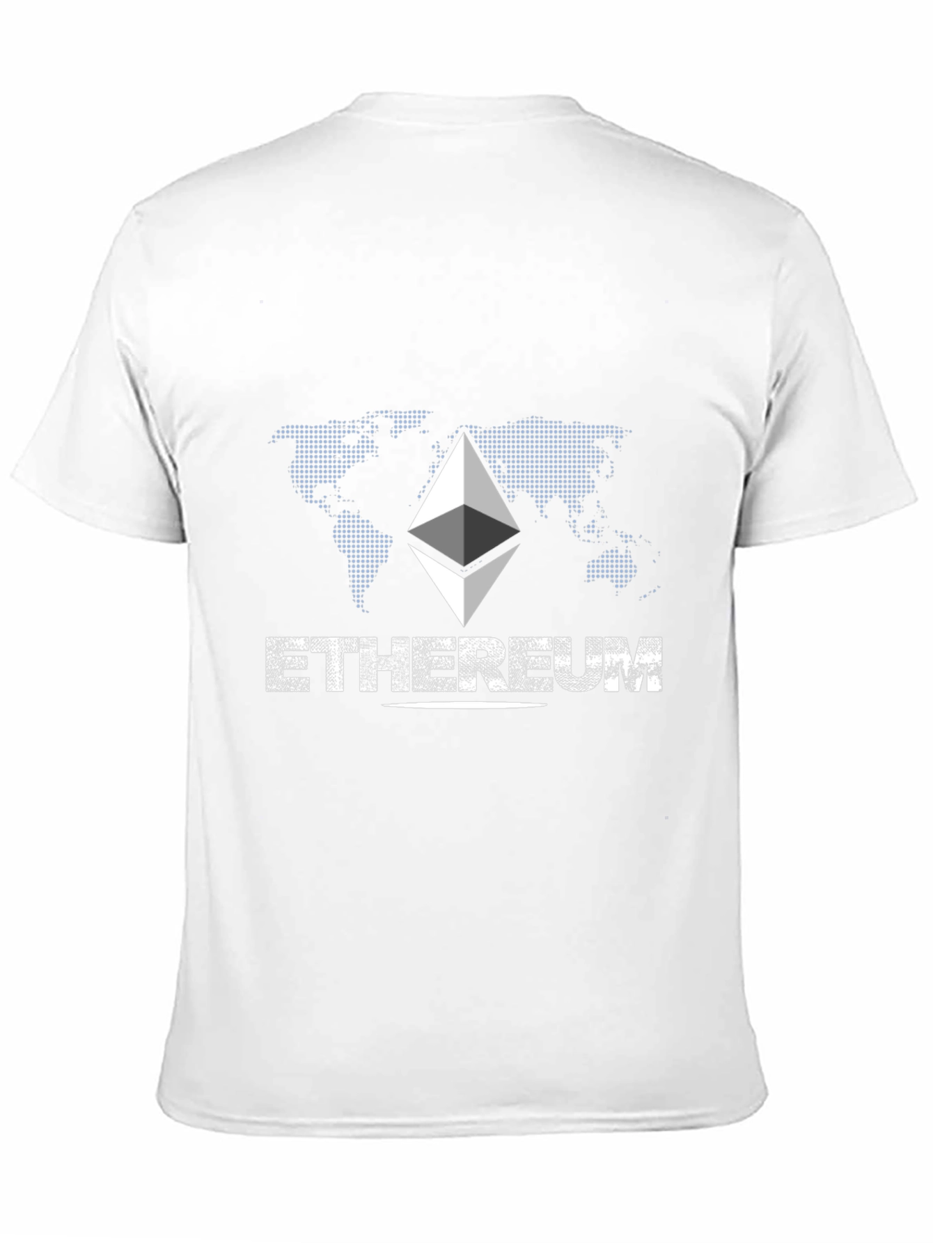 Ethereum Graphic Print Black T-Shirt