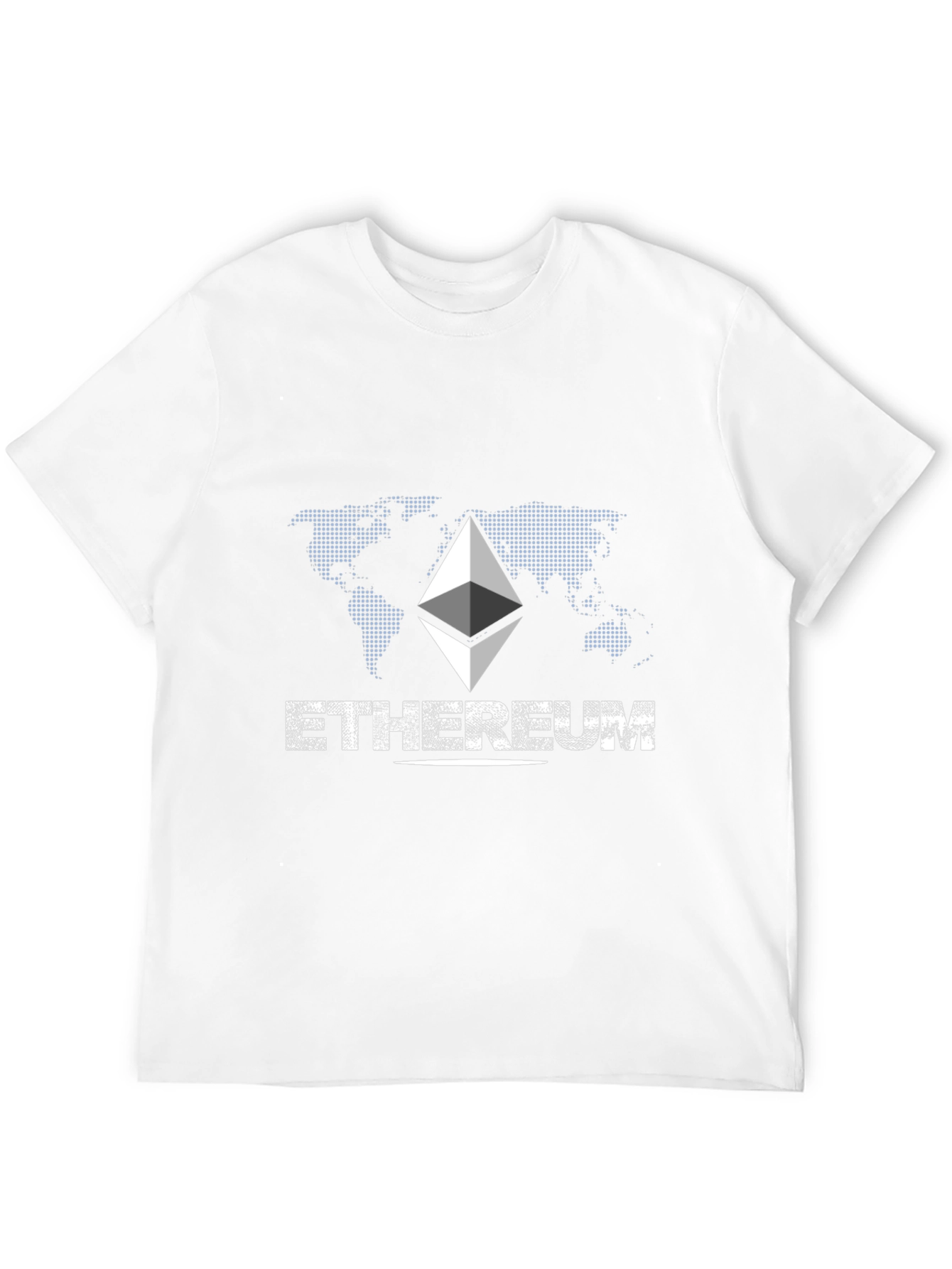 Ethereum Graphic Print Black T-Shirt