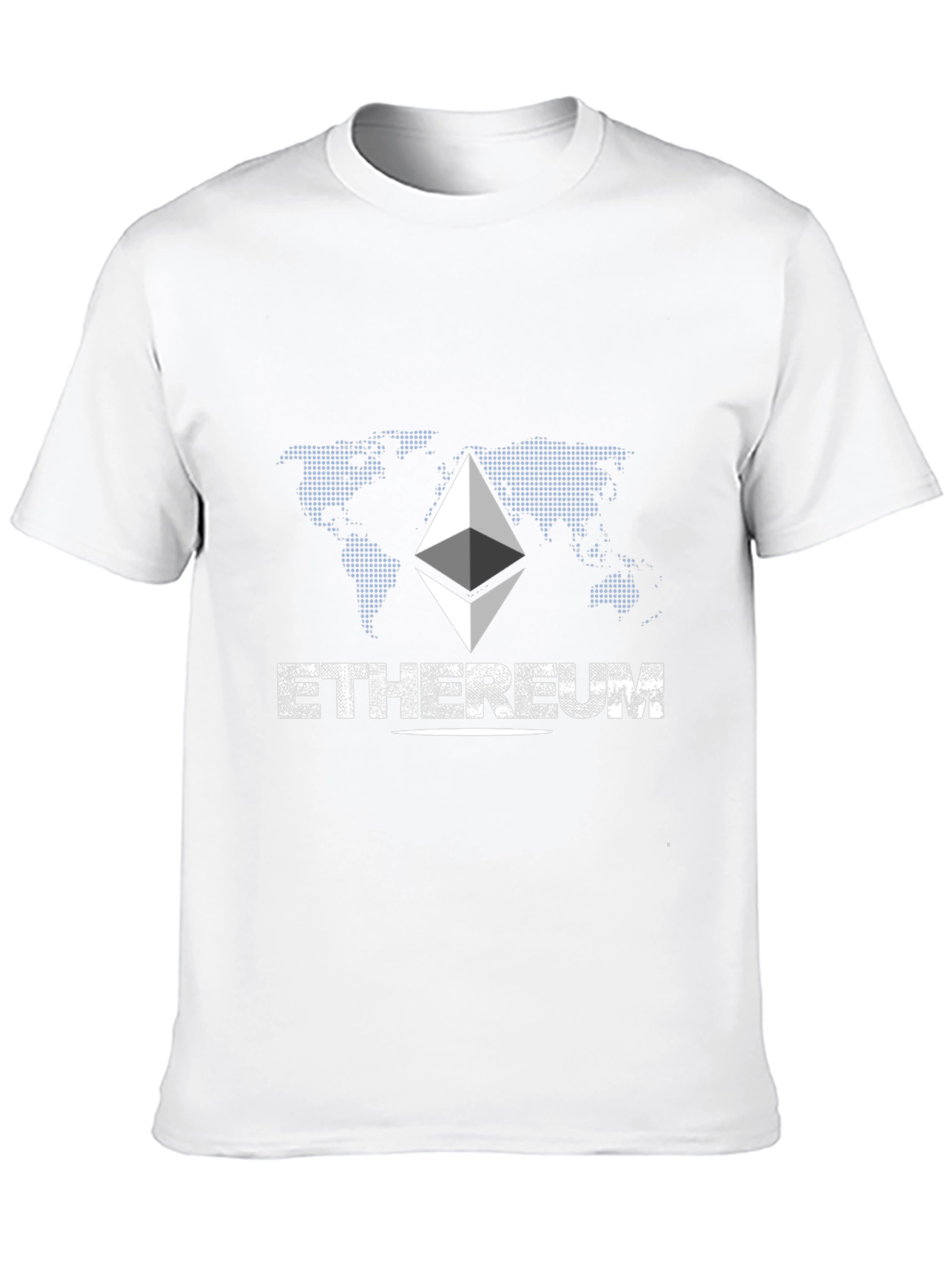 Ethereum Graphic Print Black T-Shirt