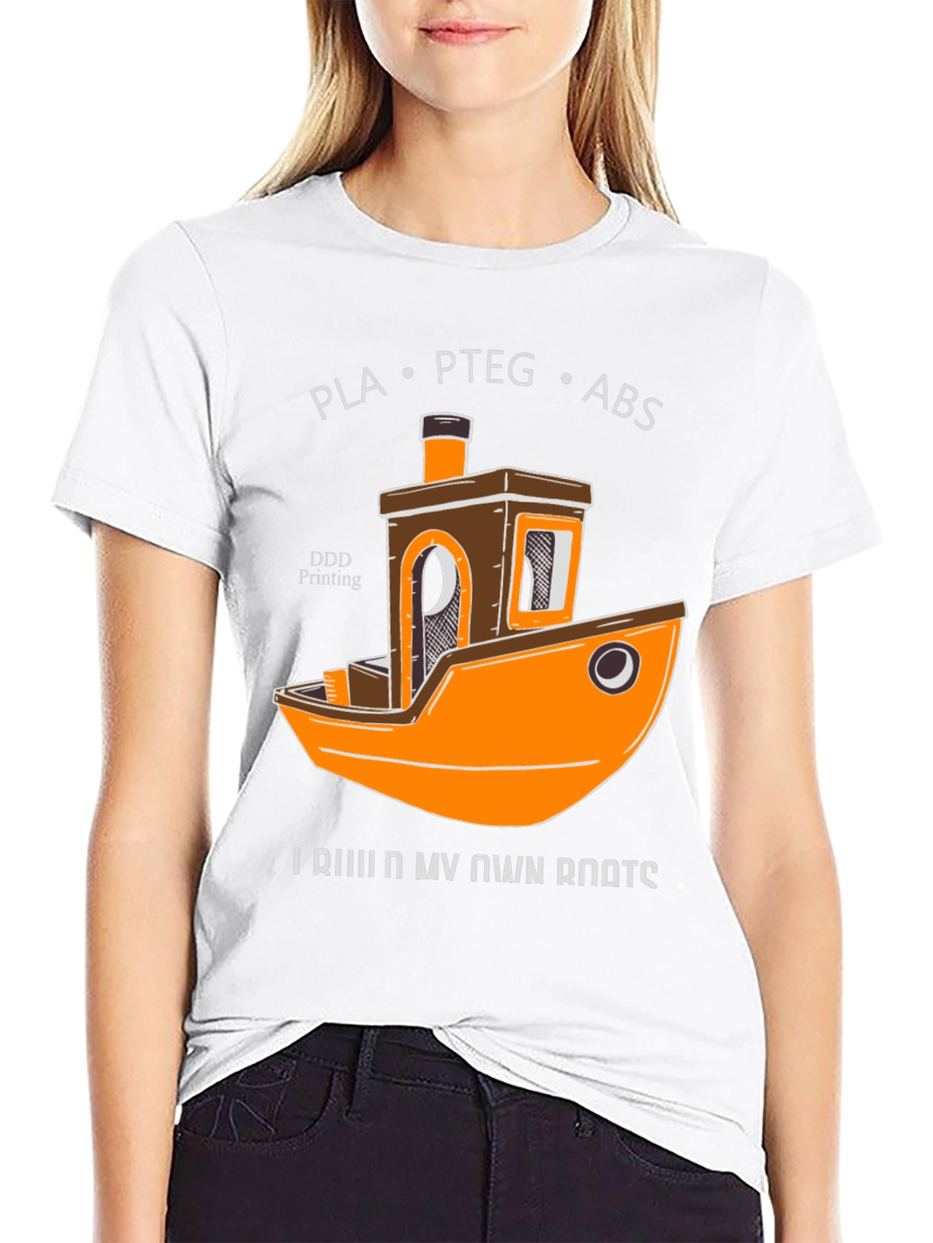 3D Printing Filament T-Shirt - PLA PETG ABS