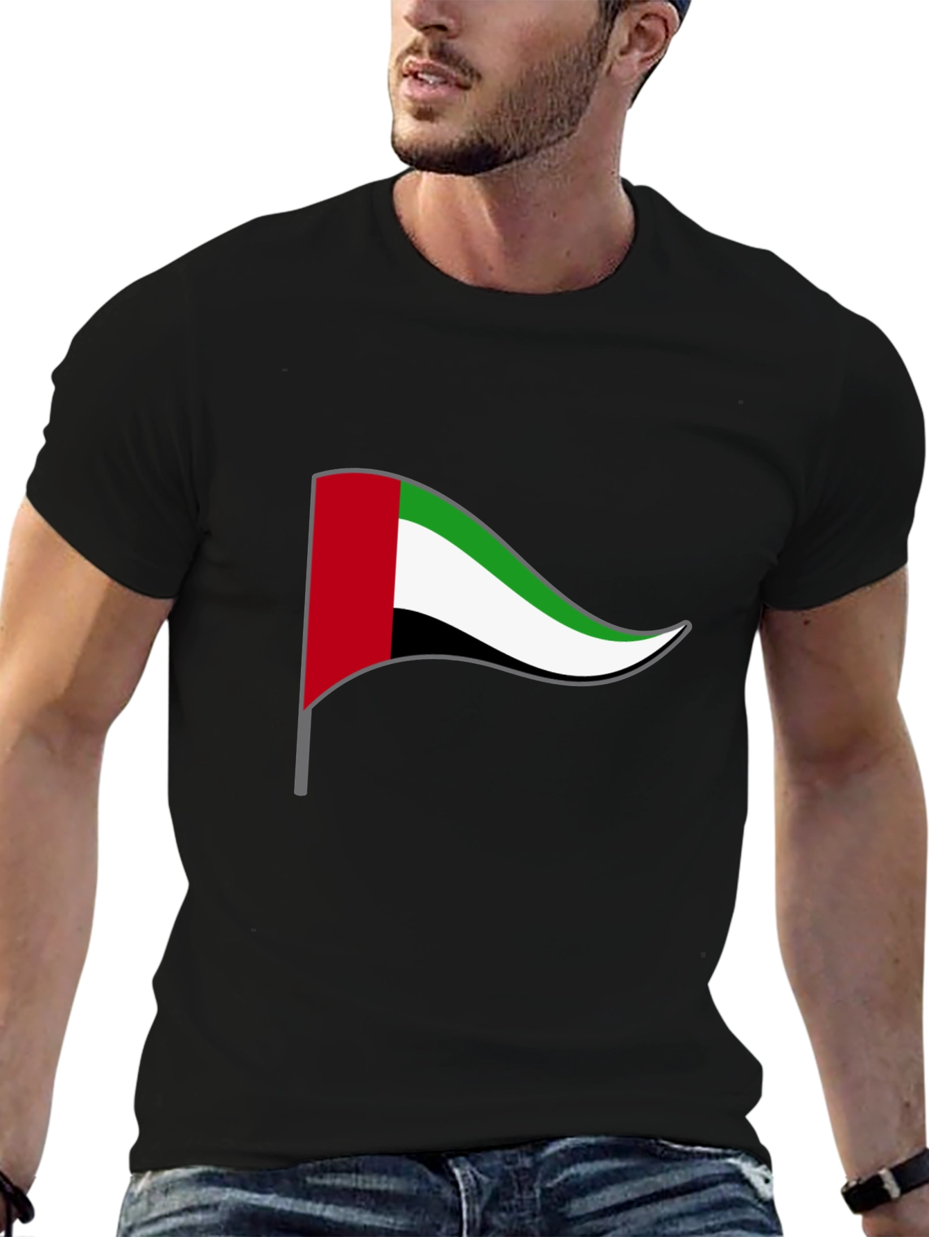 UAE Flag T-Shirt - United Arab Emirates Pride