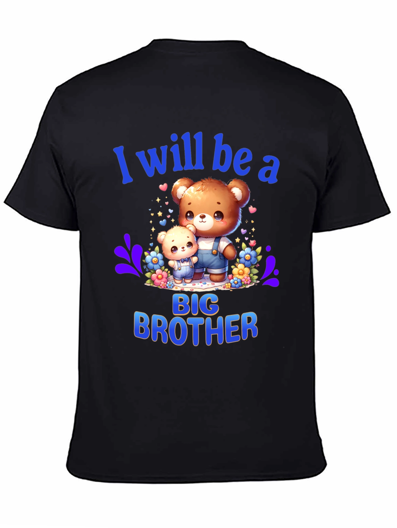 Big Brother T-Shirt - Cute Teddy Bear Design