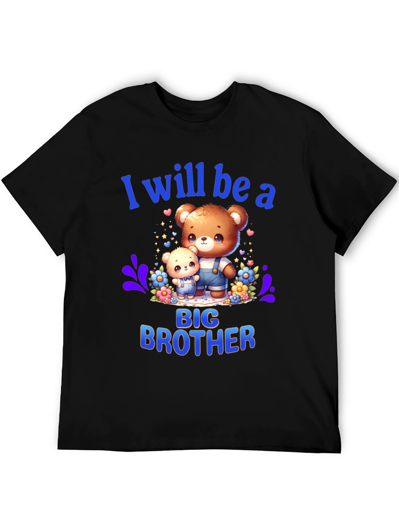 Big Brother T-Shirt - Cute Teddy Bear Design