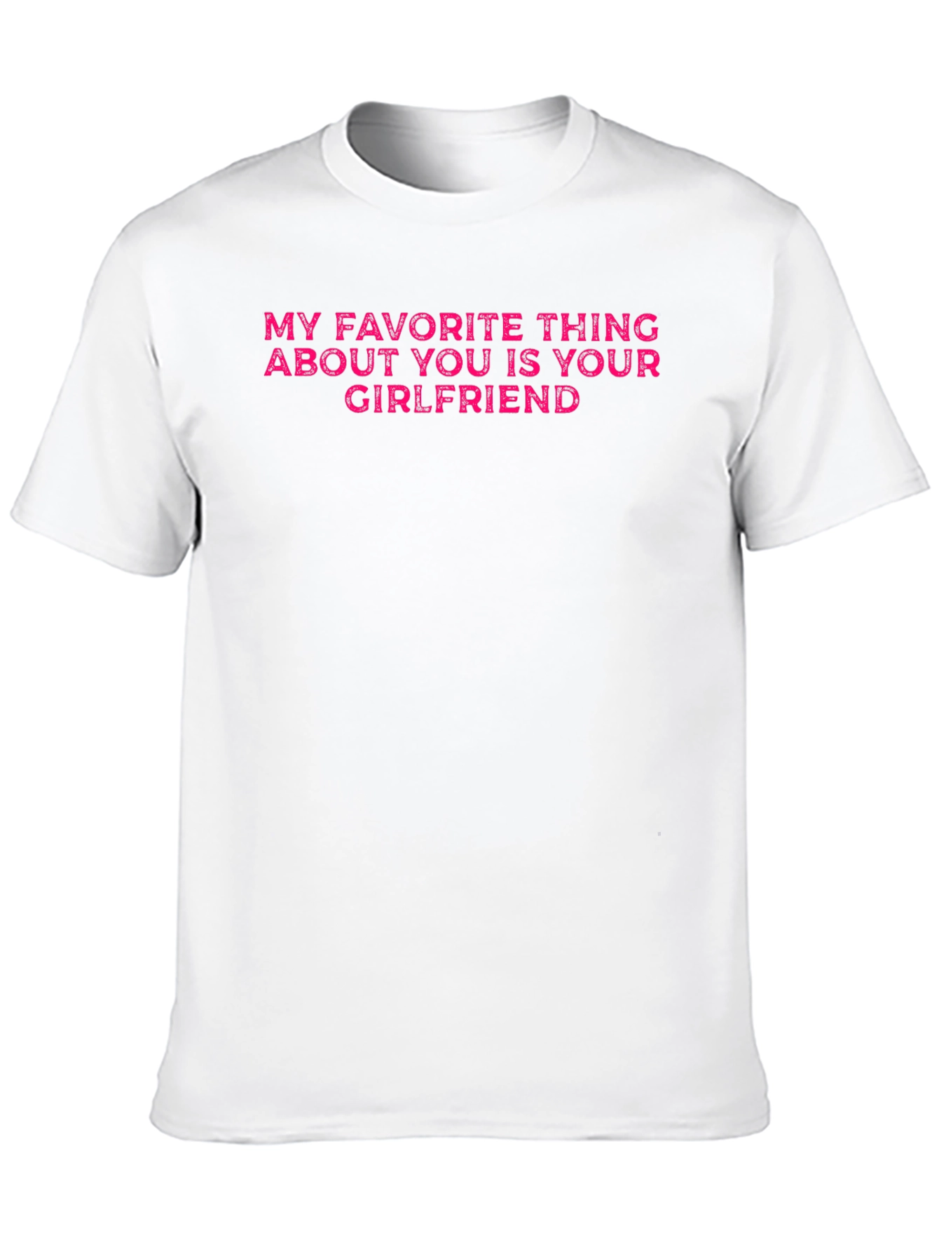Funny Boyfriend Girlfriend Graphic T-Shirt