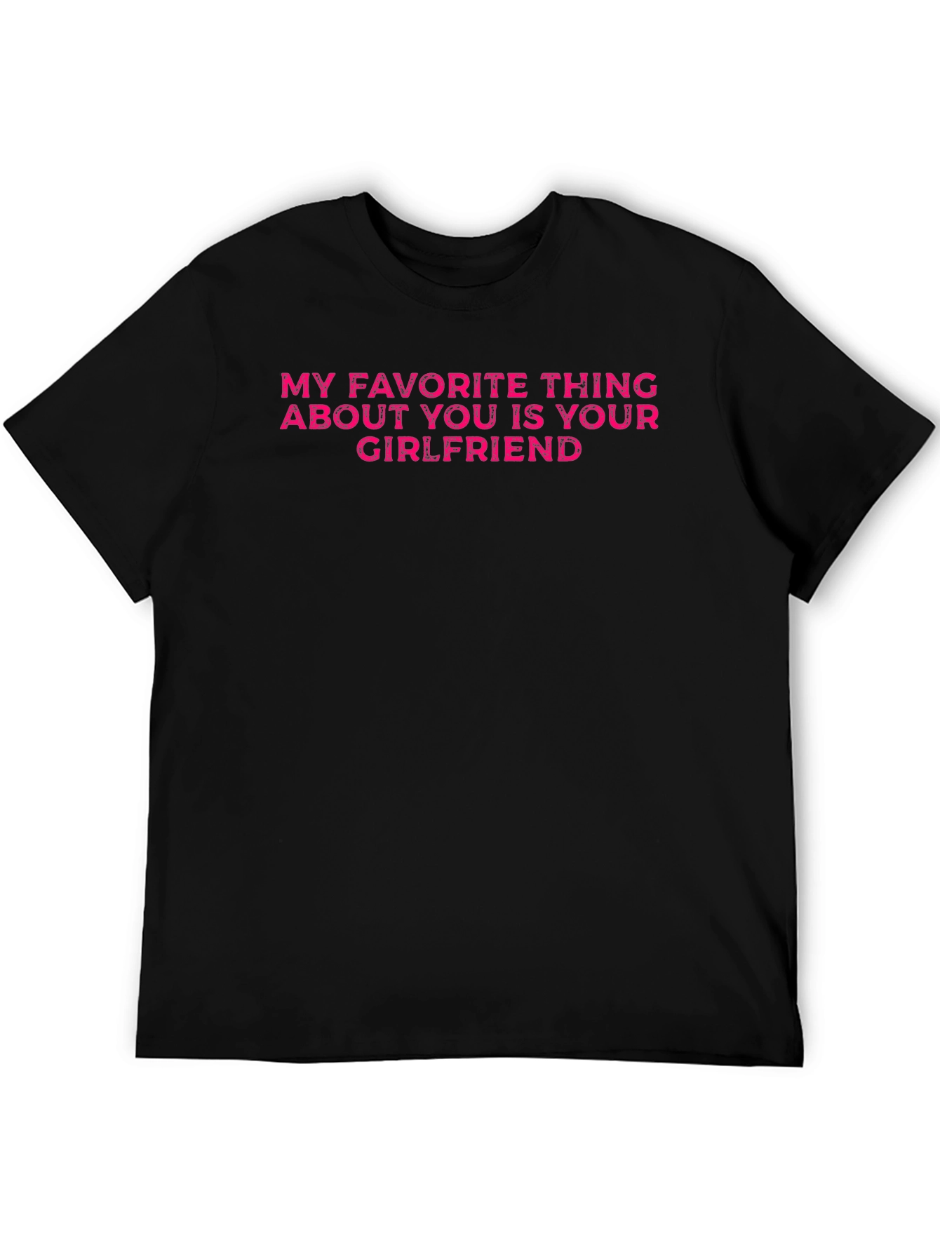 Funny Boyfriend Girlfriend Graphic T-Shirt