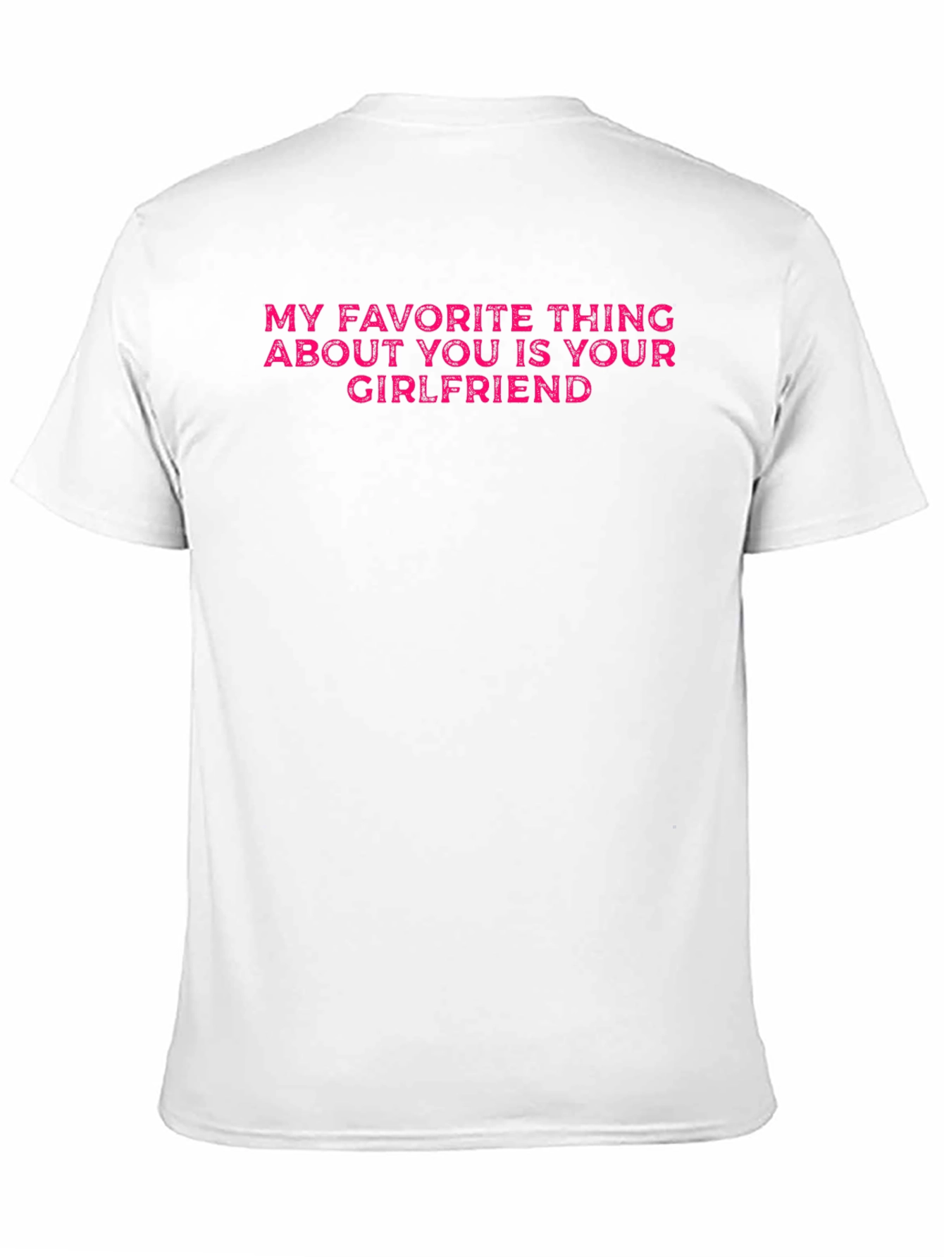 Funny Boyfriend Girlfriend Graphic T-Shirt