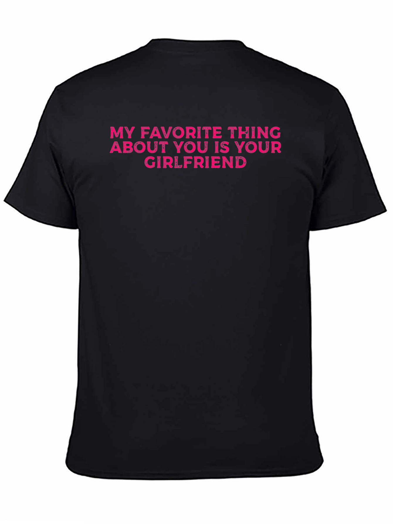 Funny Boyfriend Girlfriend Graphic T-Shirt