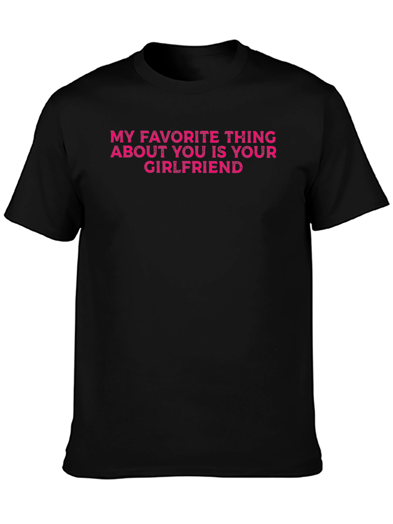 Funny Boyfriend Girlfriend Graphic T-Shirt