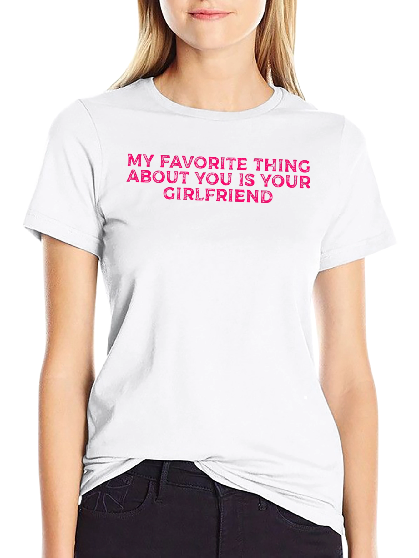 Funny Boyfriend Girlfriend Graphic T-Shirt