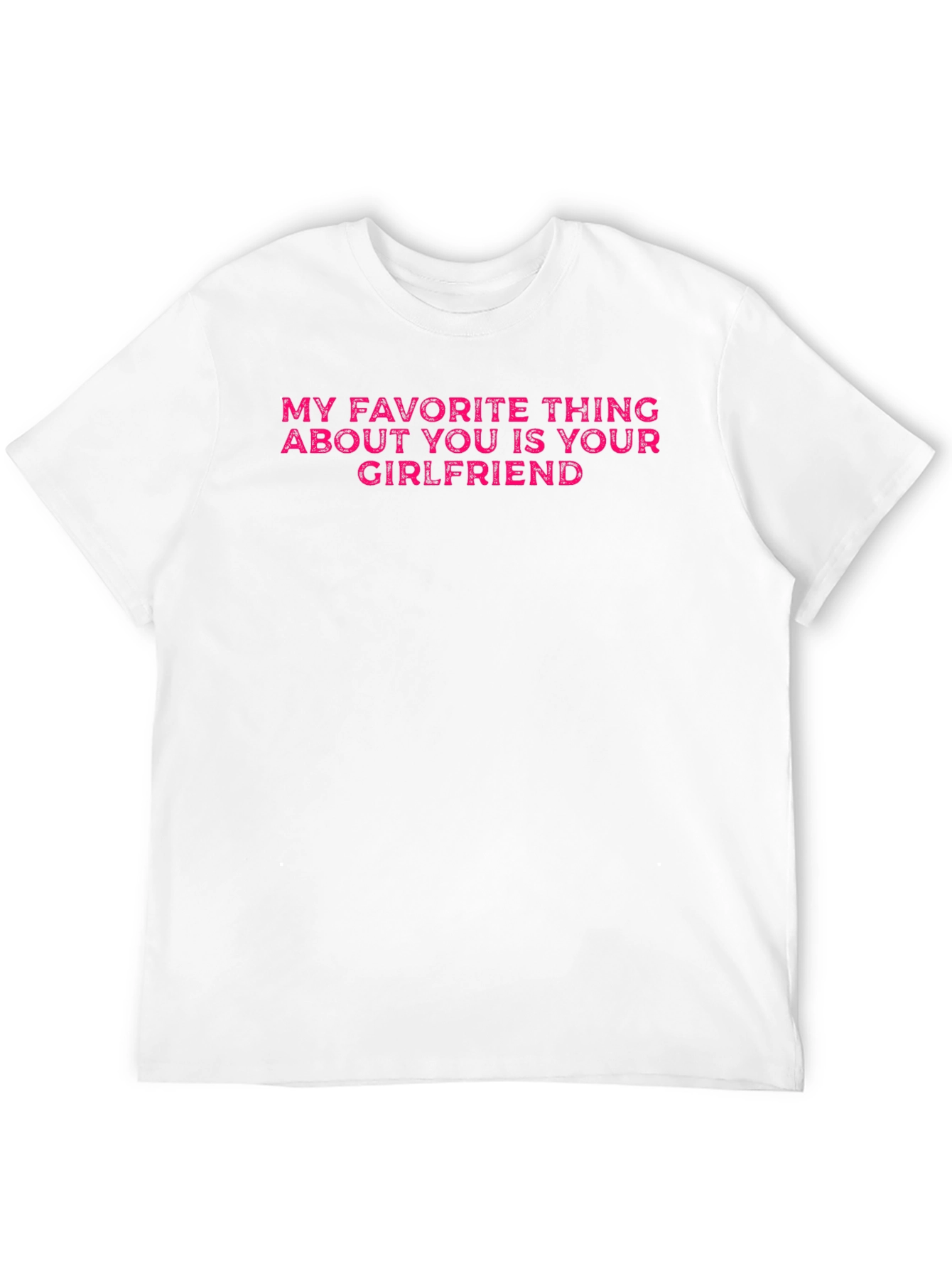 Funny Boyfriend Girlfriend Graphic T-Shirt