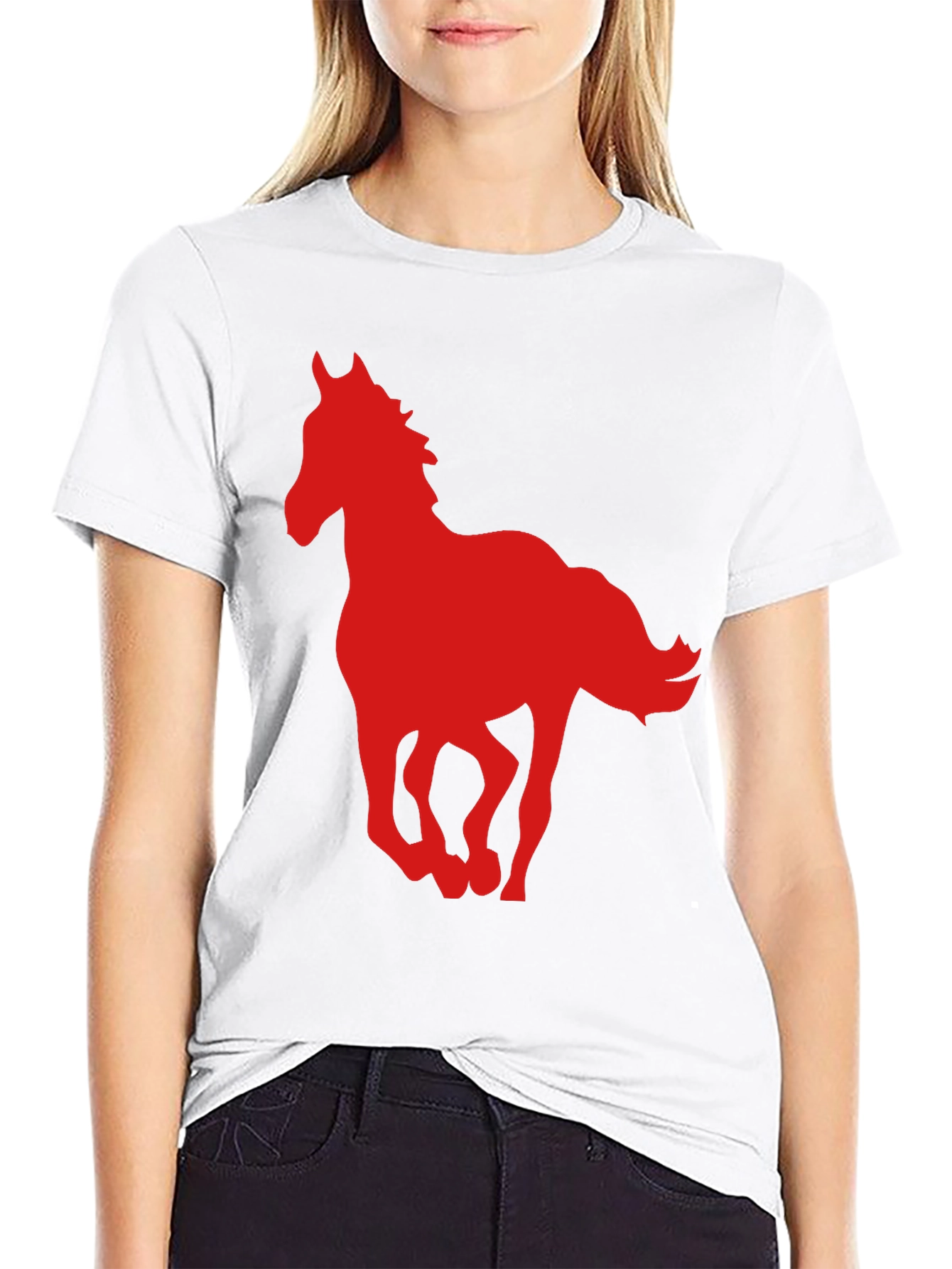 Horse Graphic T-Shirt - Stylish Mens Tee