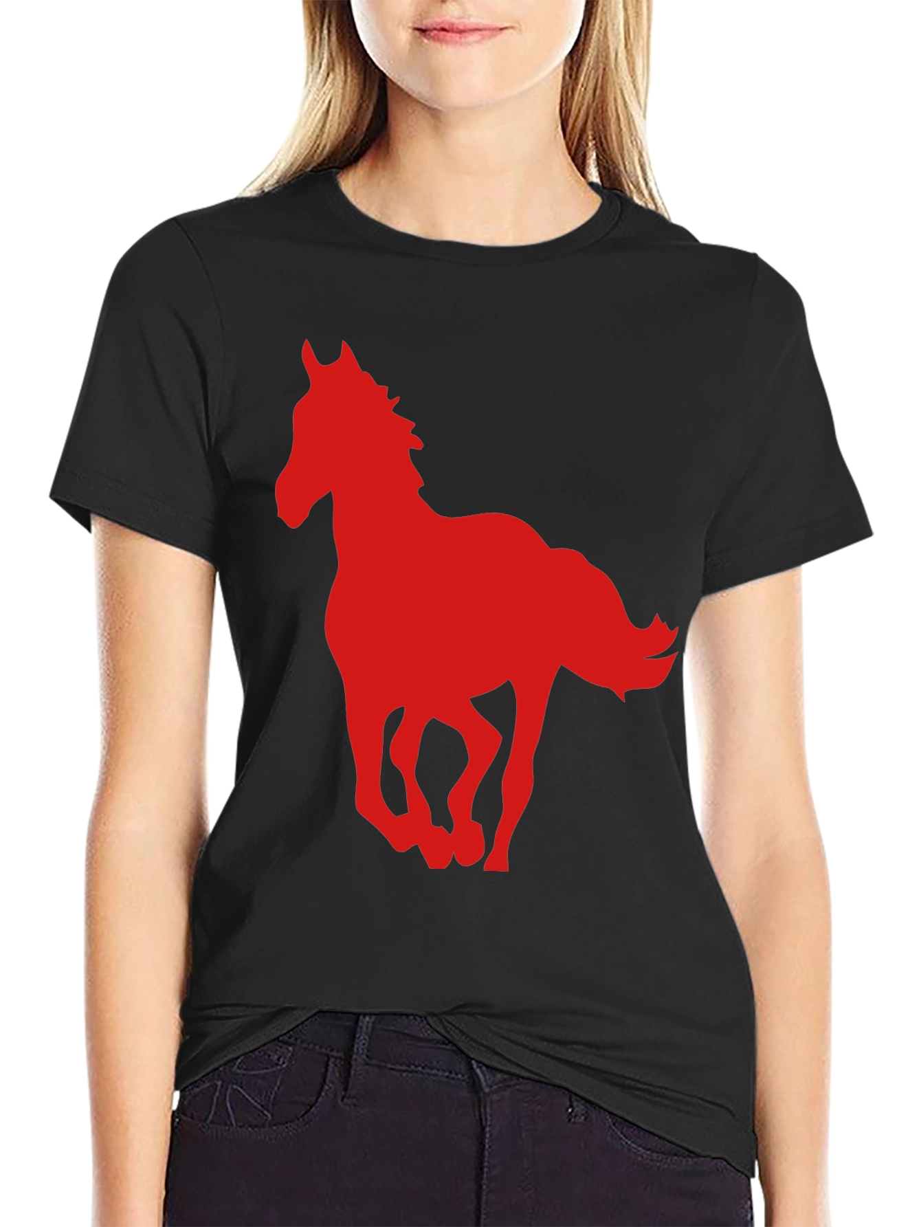 Horse Graphic T-Shirt - Stylish Mens Tee