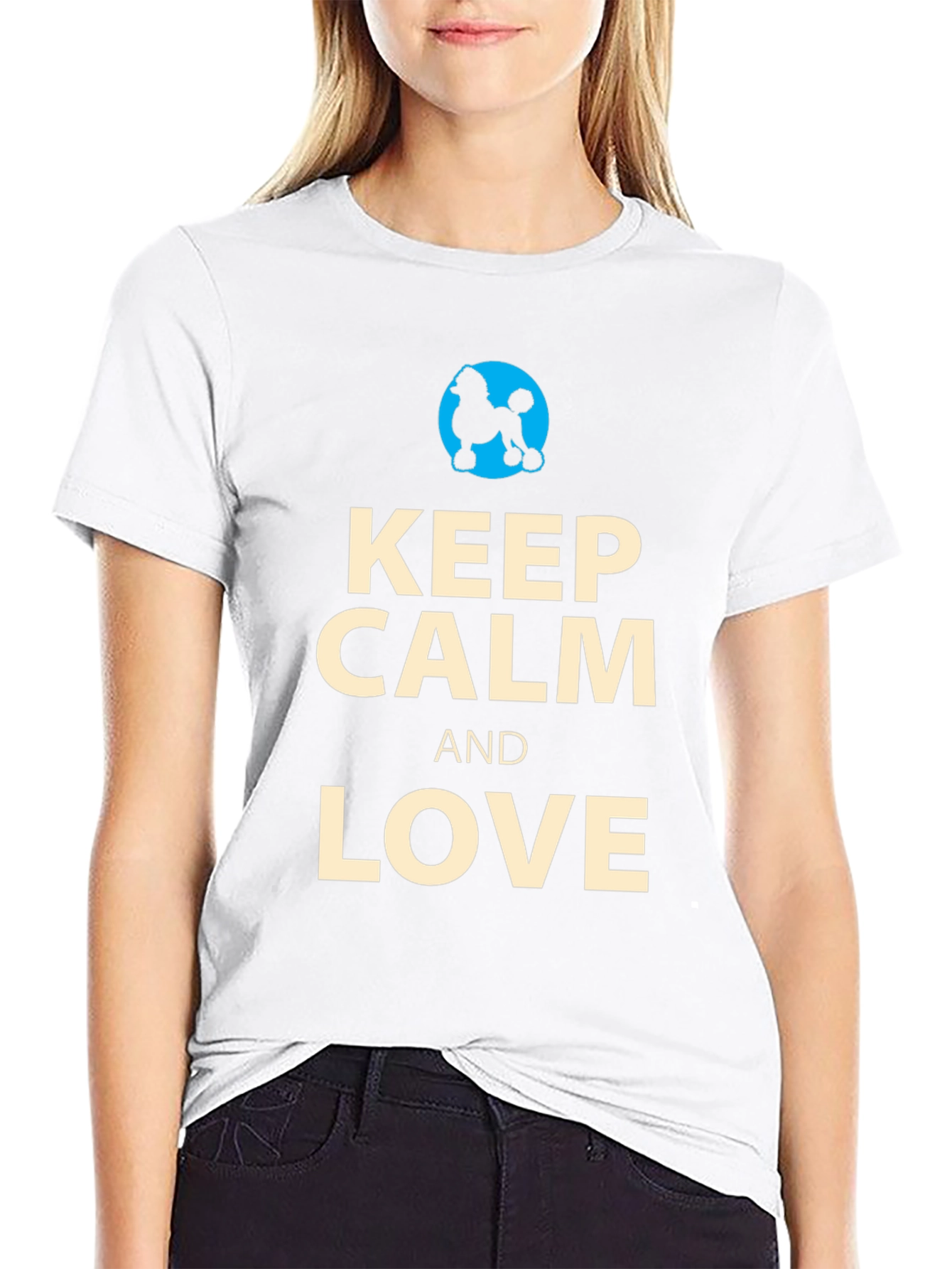 Keep Calm and Love Poodles T-Shirt