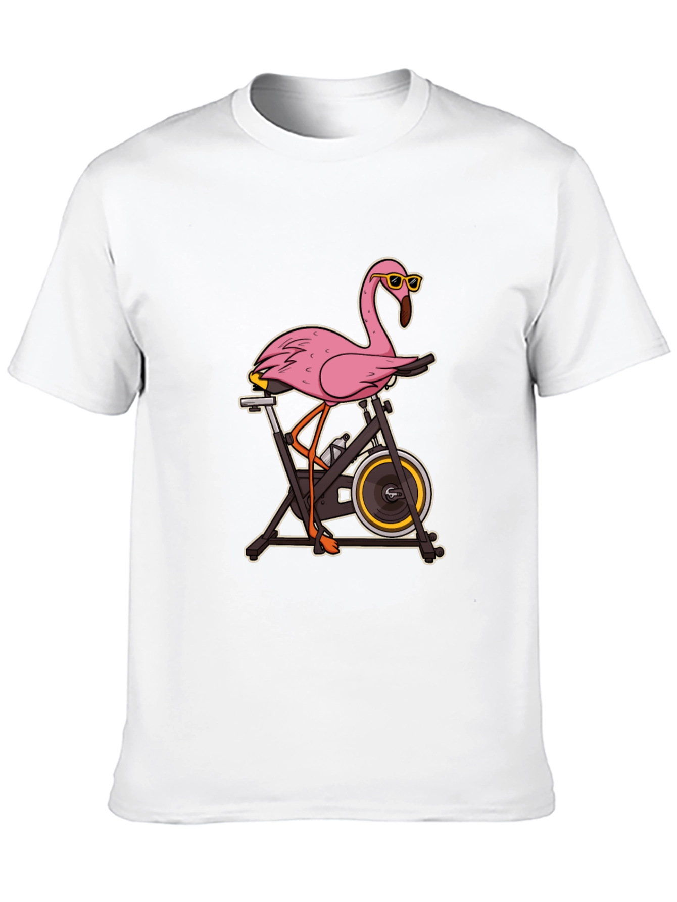 Flamingo Spin Class T-Shirt